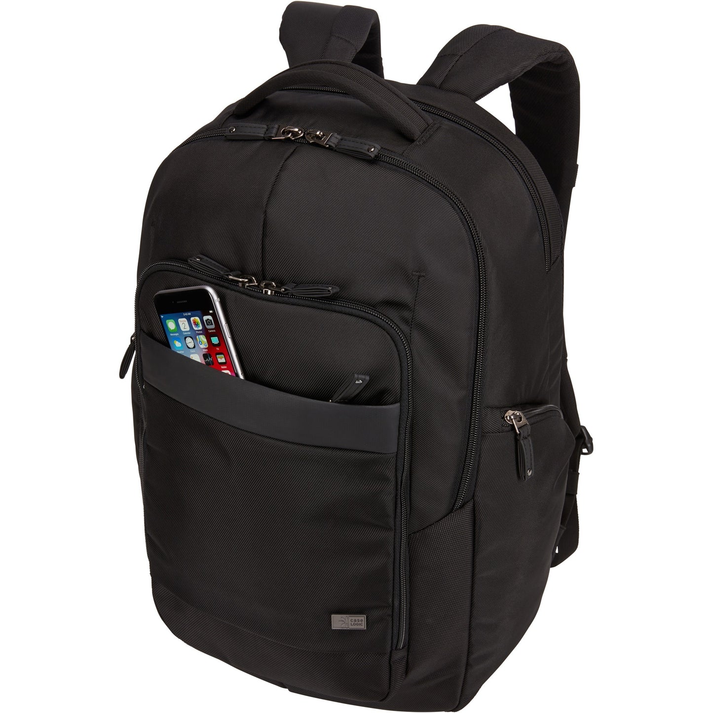 Case Logic notion 17,3 laptop backpack rugzak (zwart)