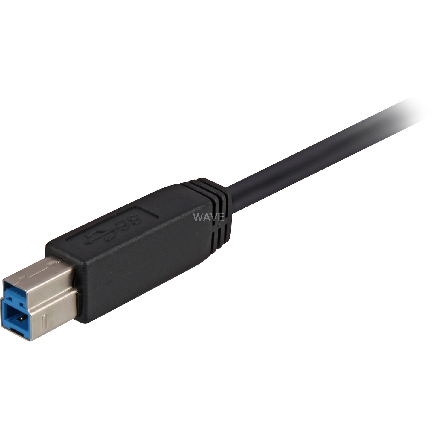 Sharkoon usb-a 3.0 > usb-b kabel (zwart, 3 meter)