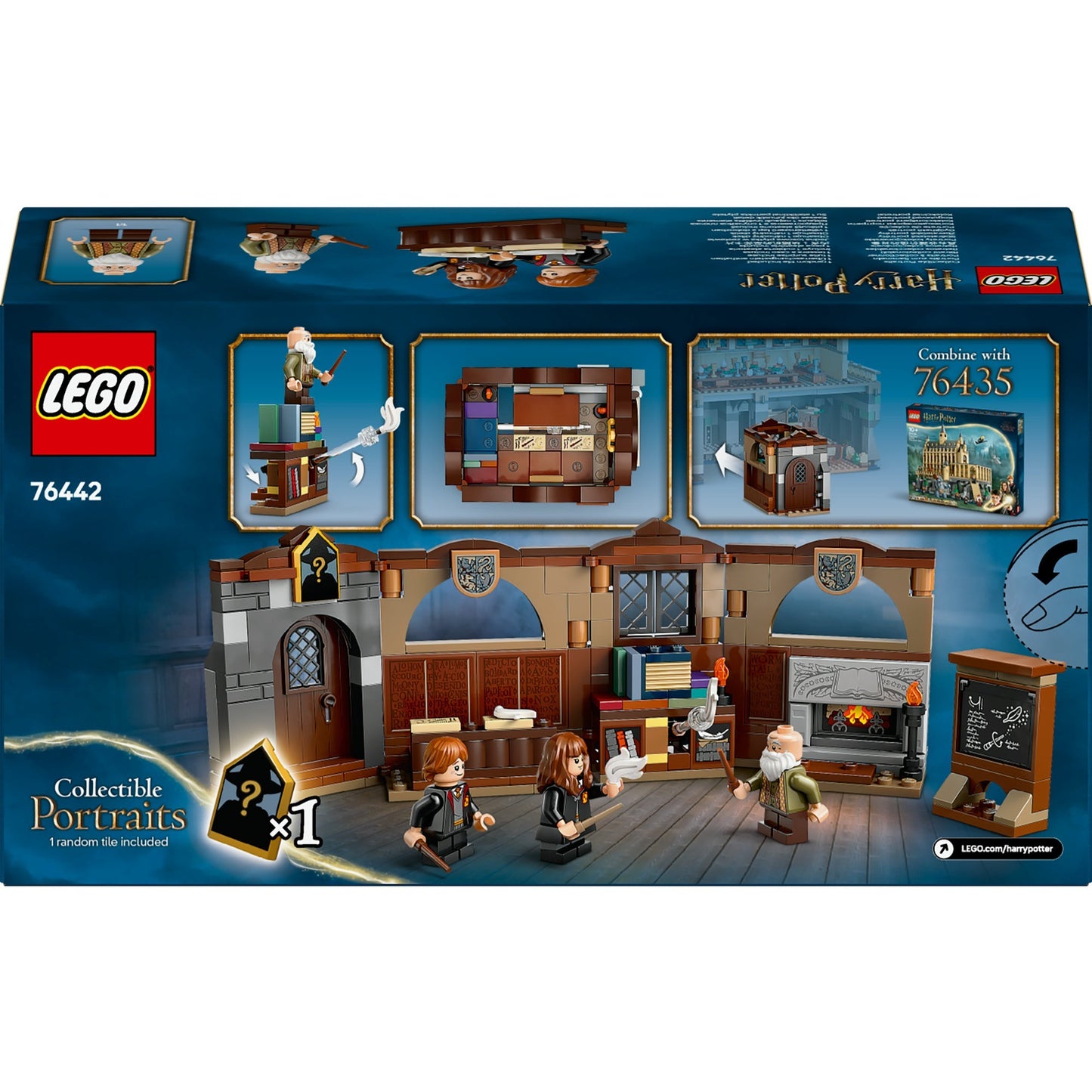 LEGO harry potter - kasteel zweinstein: toverspreukenles constructiespeelgoed (76442)
