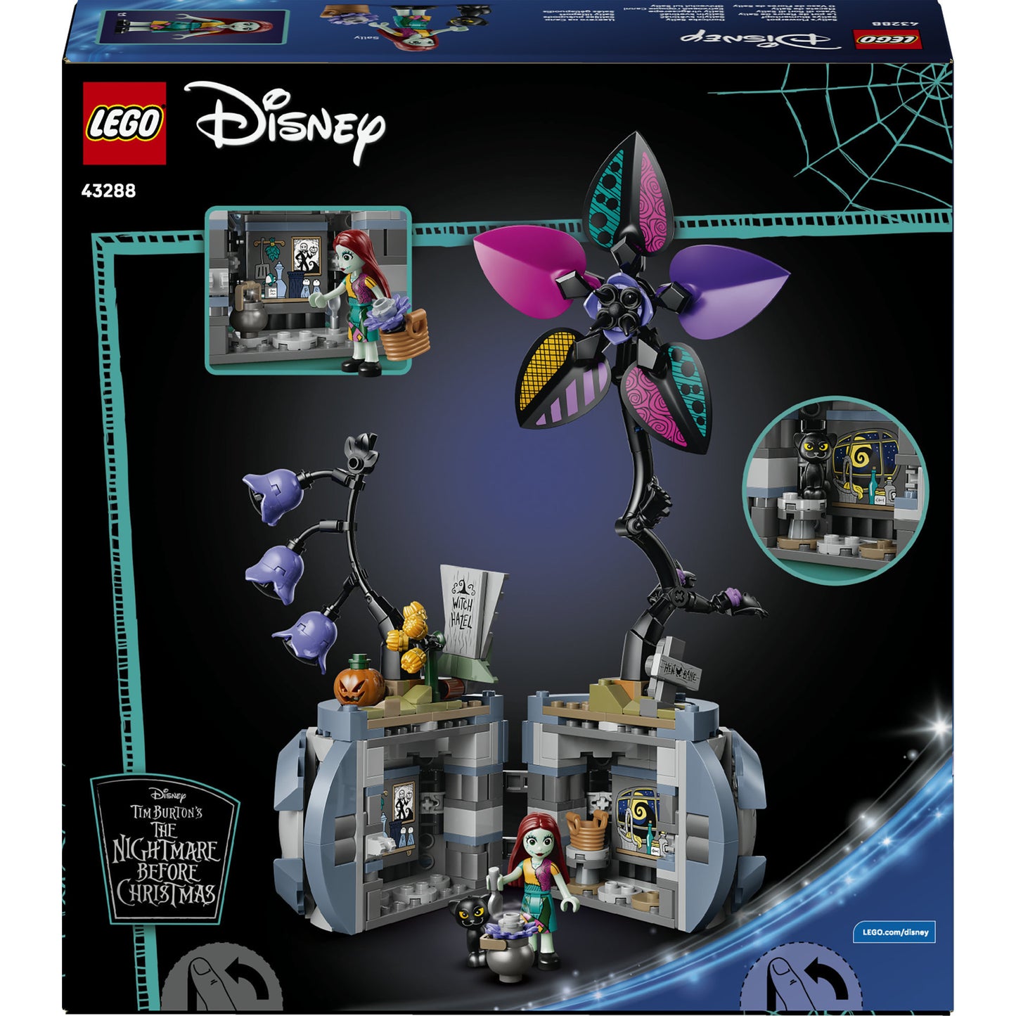 LEGO disney 43288 sally's bloempot