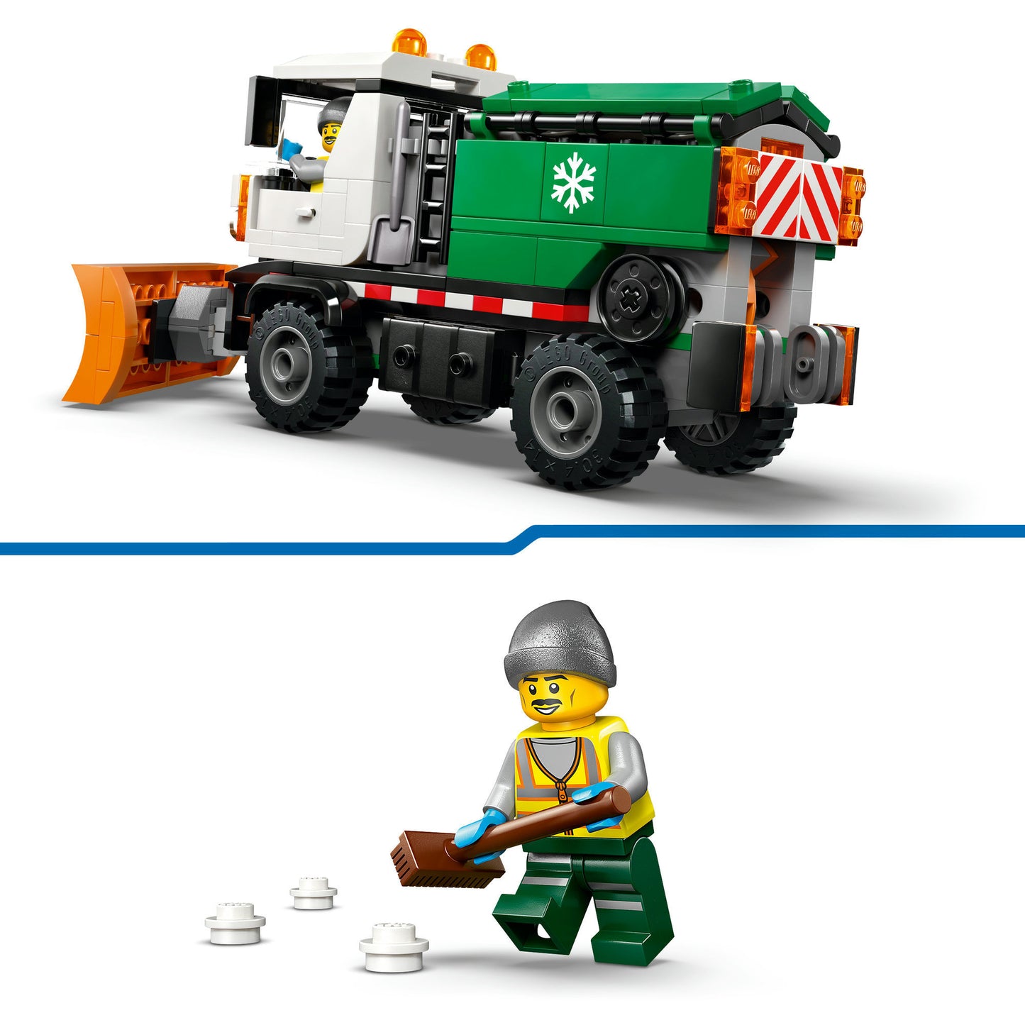 LEGO city 60490 sneeuwploeg