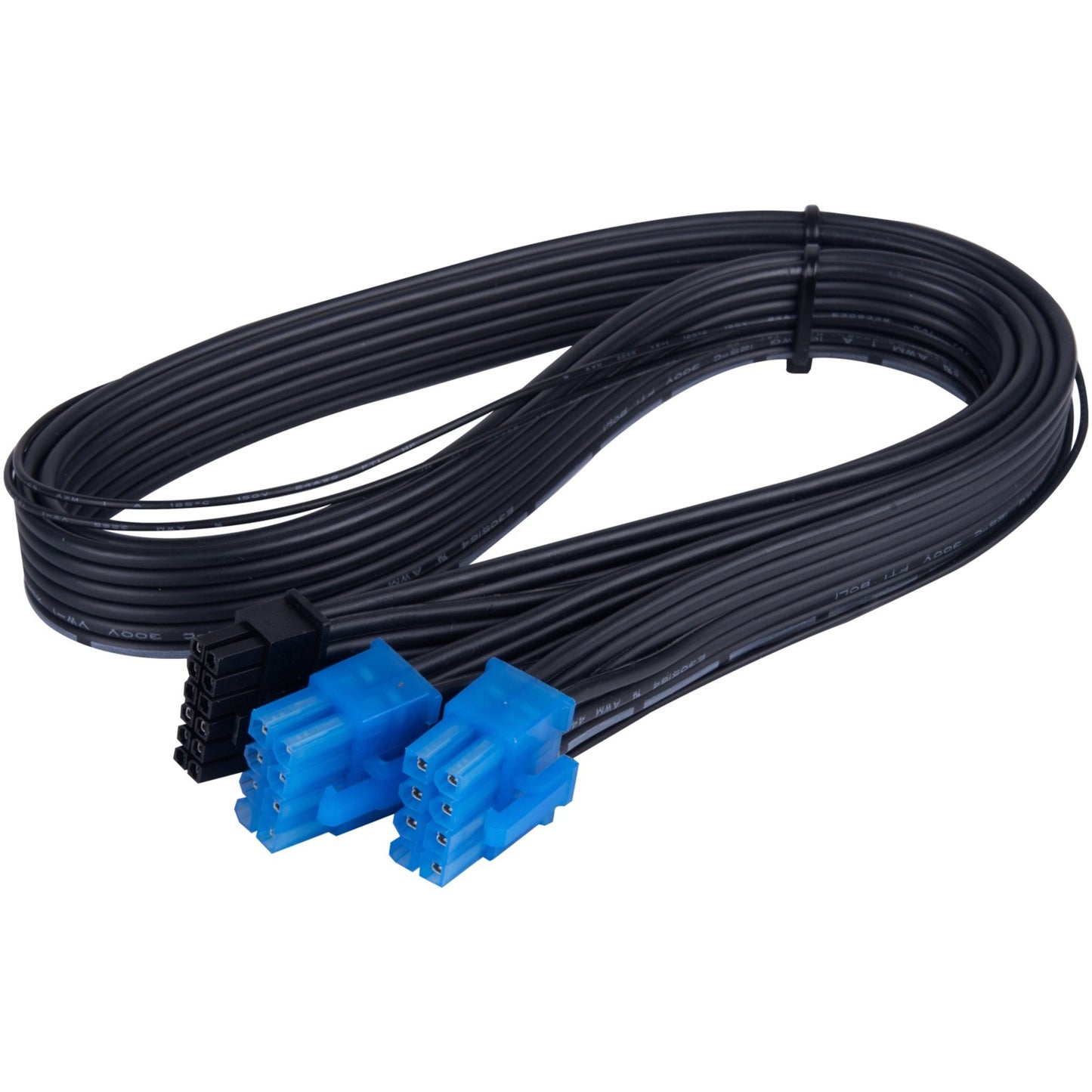 SilverStone 12vhpwr pcie adapter kabel sst-pp14-pcie (zwart, 0,55 meter)