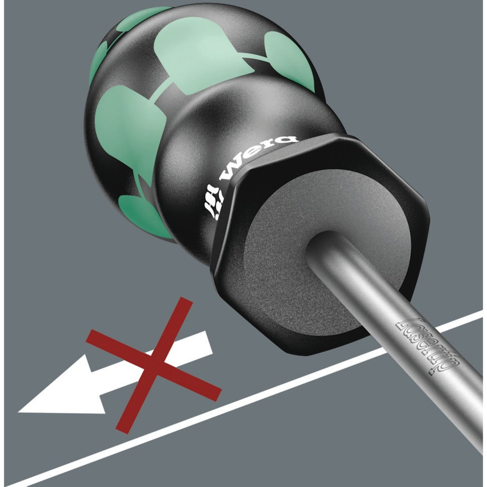 Wera 367 6 schroevendraaierset kraftform plus (zwart groen, 6-delig)