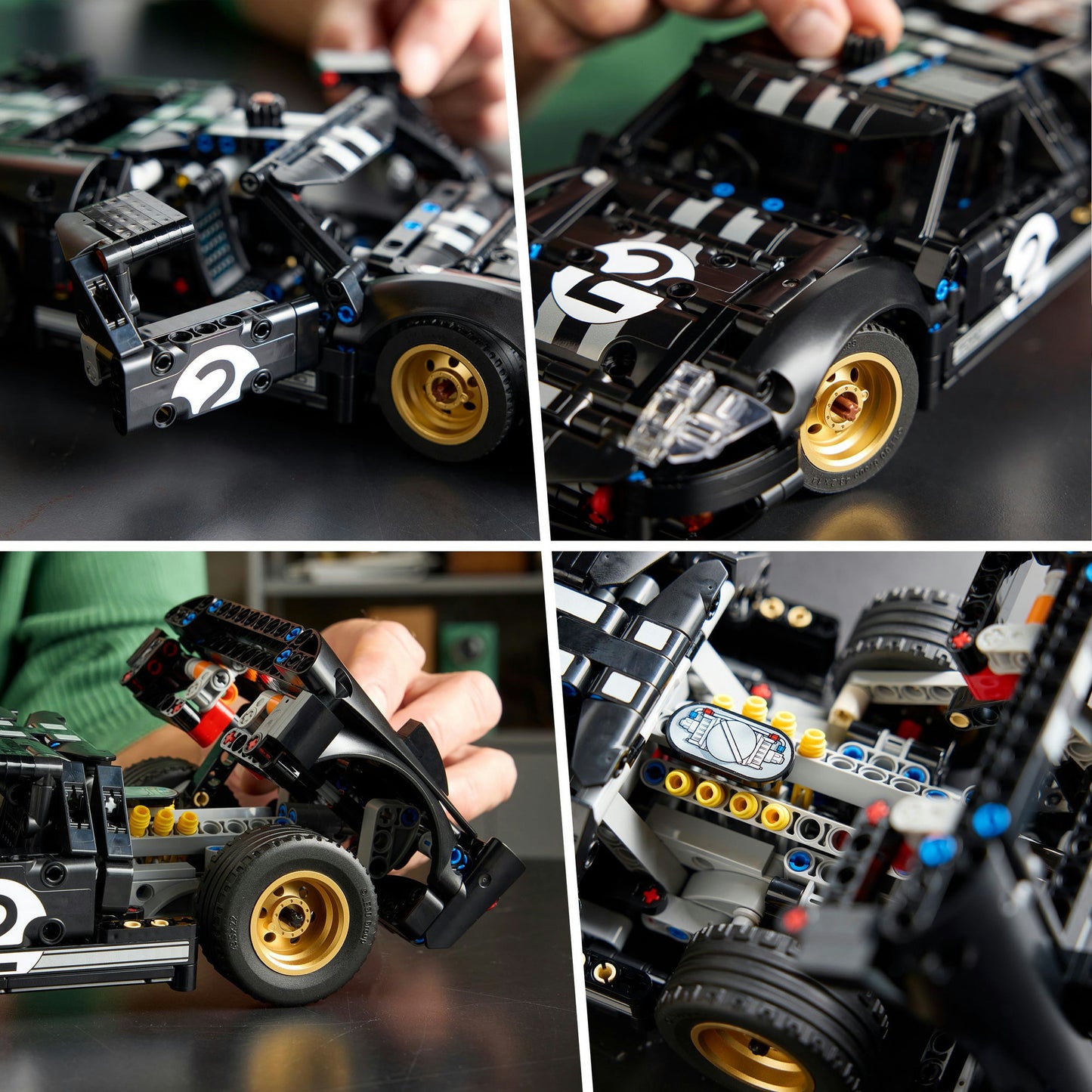 LEGO technic 42223 1966 ford gt40 mkii racewagen