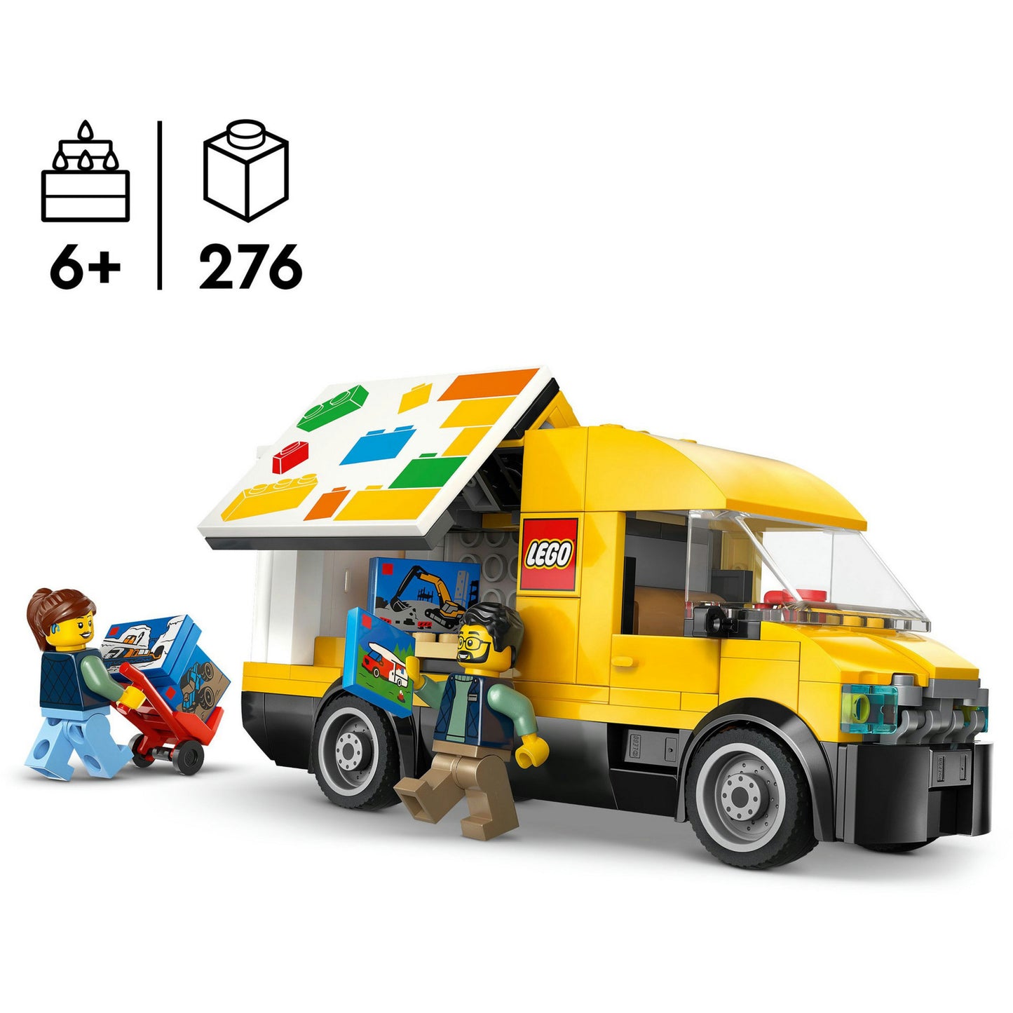 LEGO city 60500 de bestelwagen