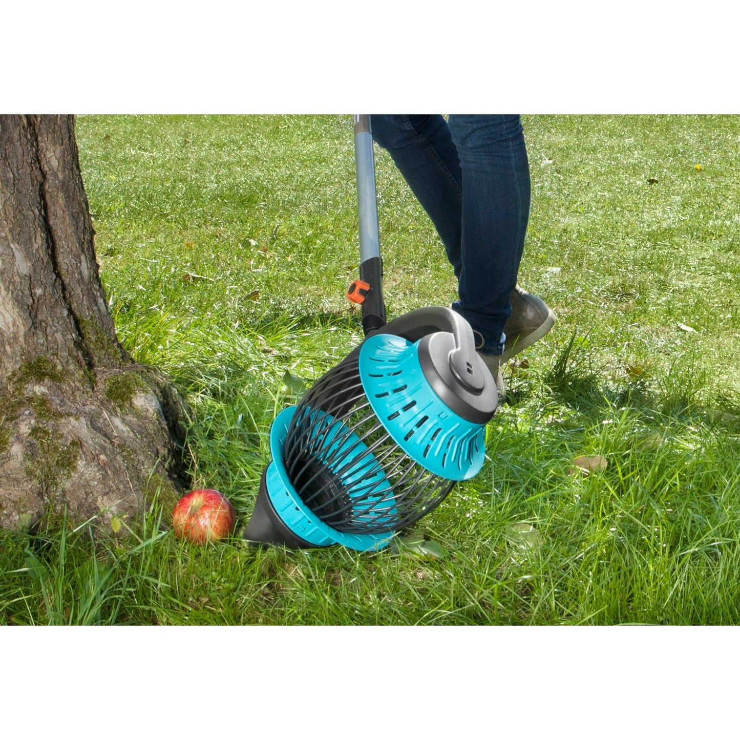 GARDENA combisystem fruitverzamelaar fruitplukker (zwart turquoise, 3108-20)