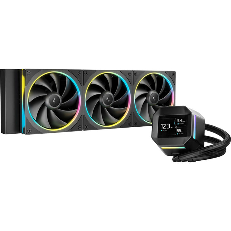 DeepCool lm360 waterkoeling (zwart)