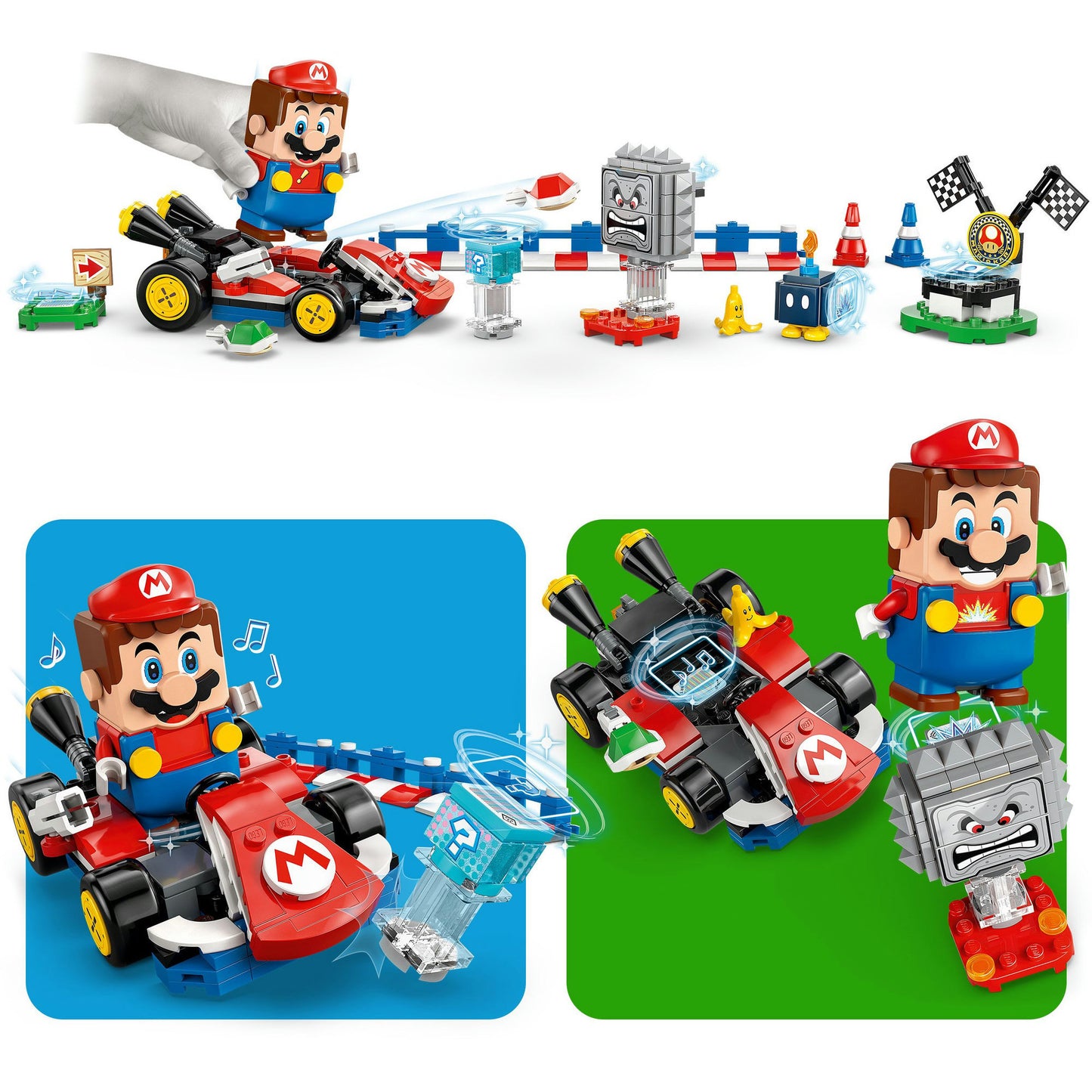 LEGO super mario 72043 mario en standaardkart