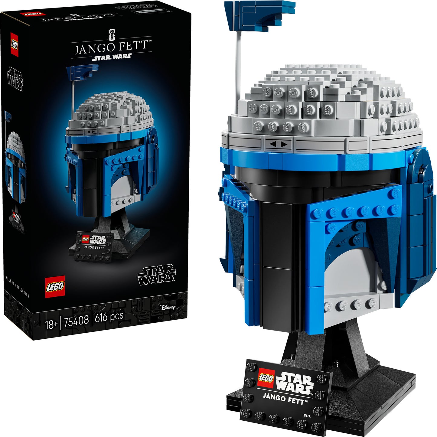 LEGO ® star wars™ jango fett™ helm voor volwassenen - 75408