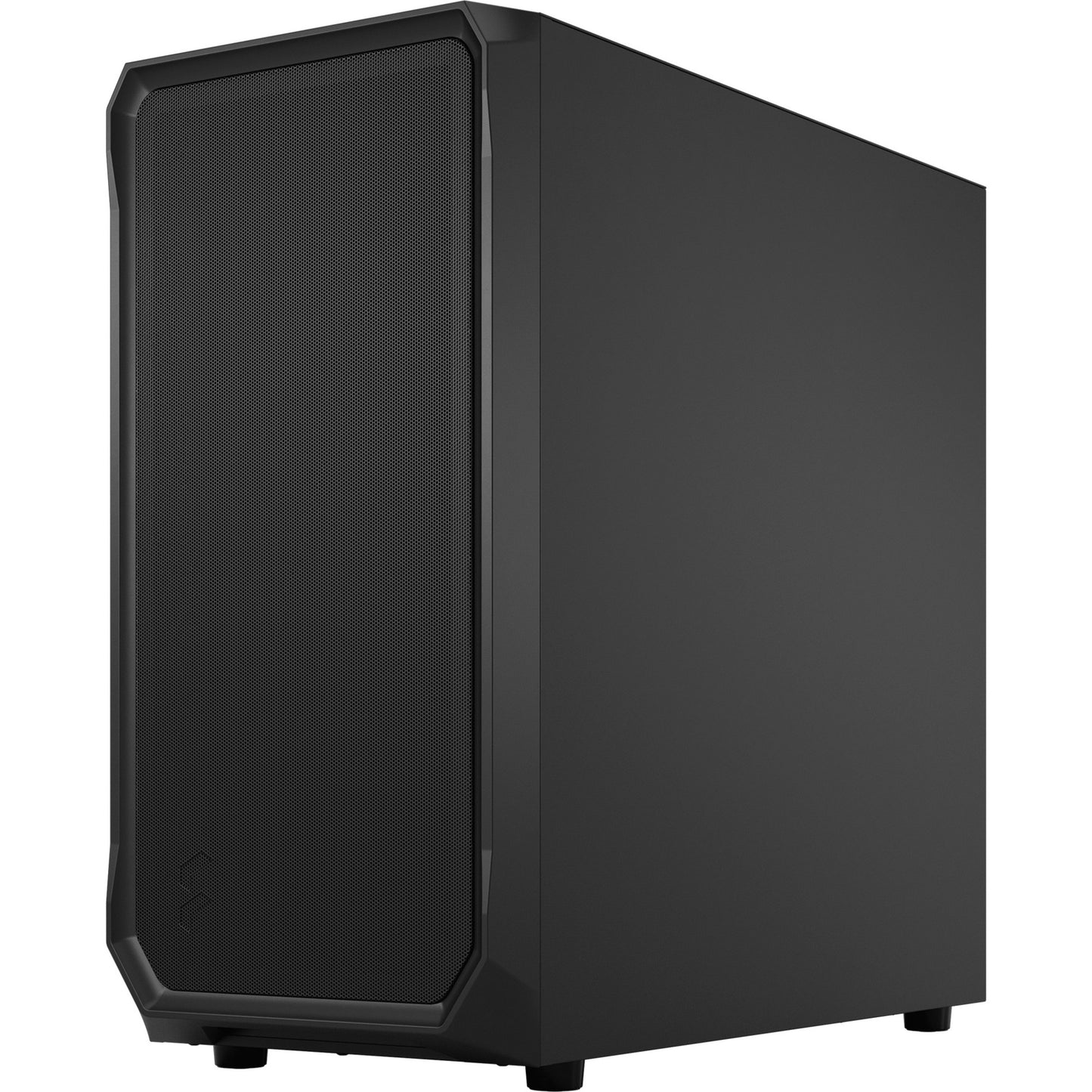 Fractal Design focus 2 black solid midi tower behuizing (zwart | 2x usb-a)