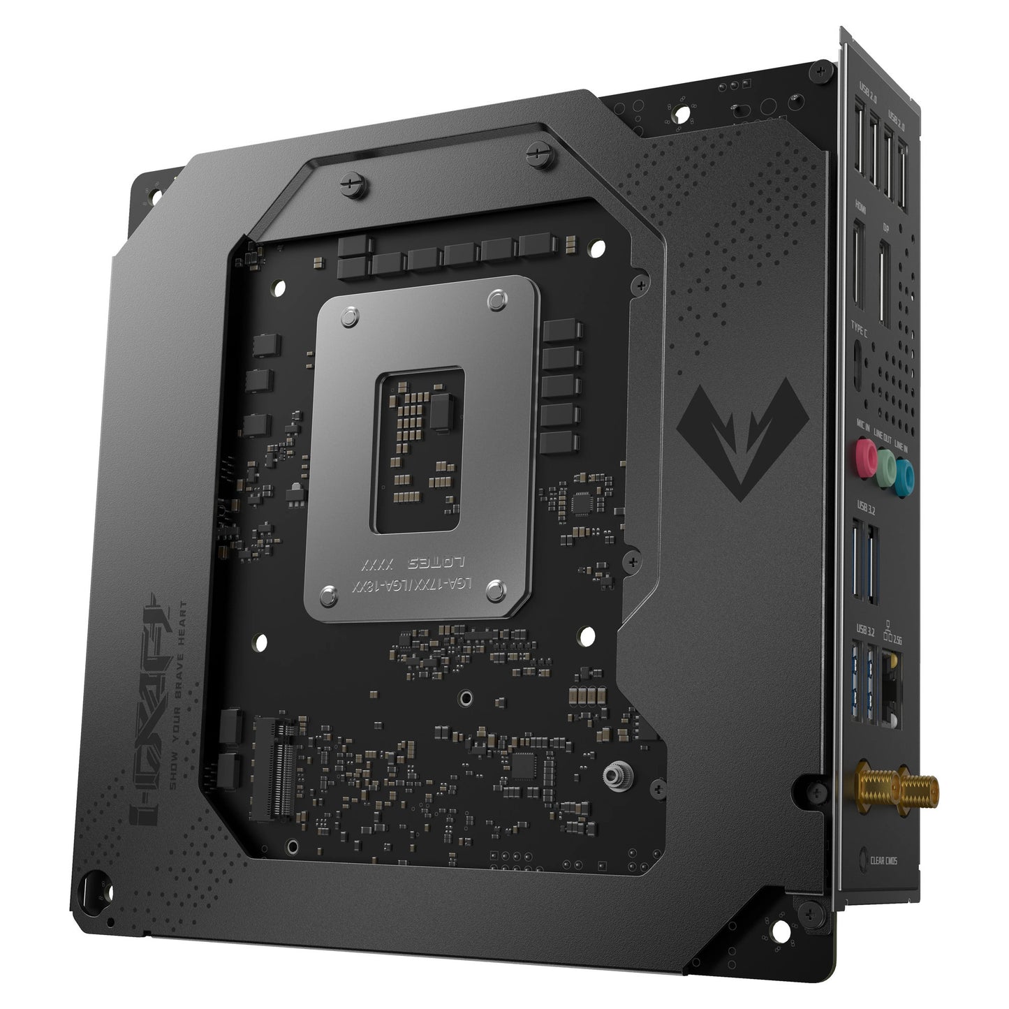 MAXSUN ms-icraft z790 itx wifi socket 1700 moederbord (zwart, raid, 2.5 gb-lan, wlan, bt, sound, mini-itx)