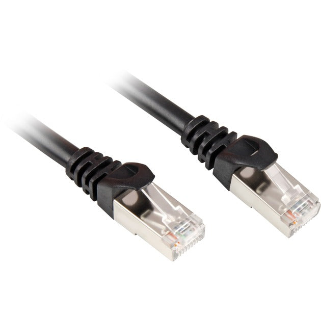 Sharkoon patchkabel sftp, rj-45 met cat.6 (zwart, 10 meter)