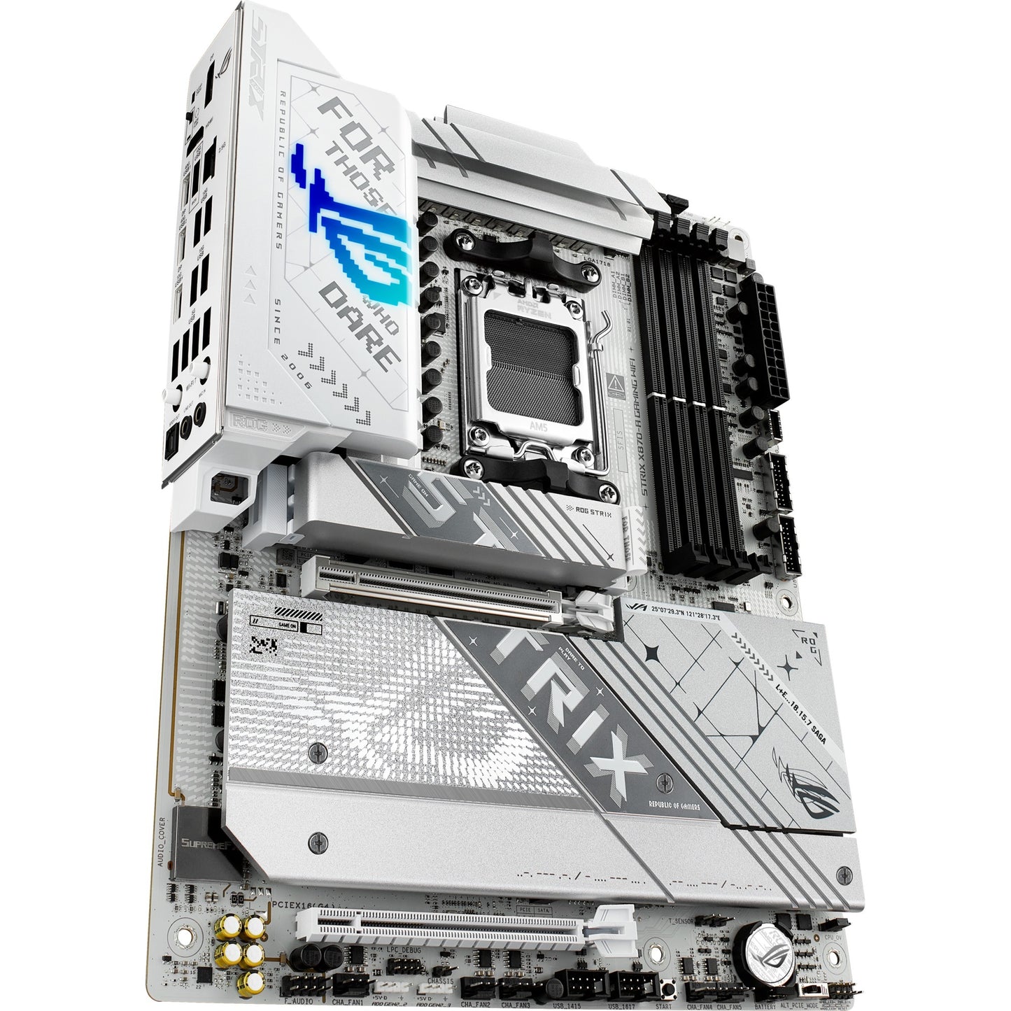 ASUS rog strix x870-a gaming wifi socket am5 moederbord (2,5gb-lan, wi-fi 7, bt, sound, atx)