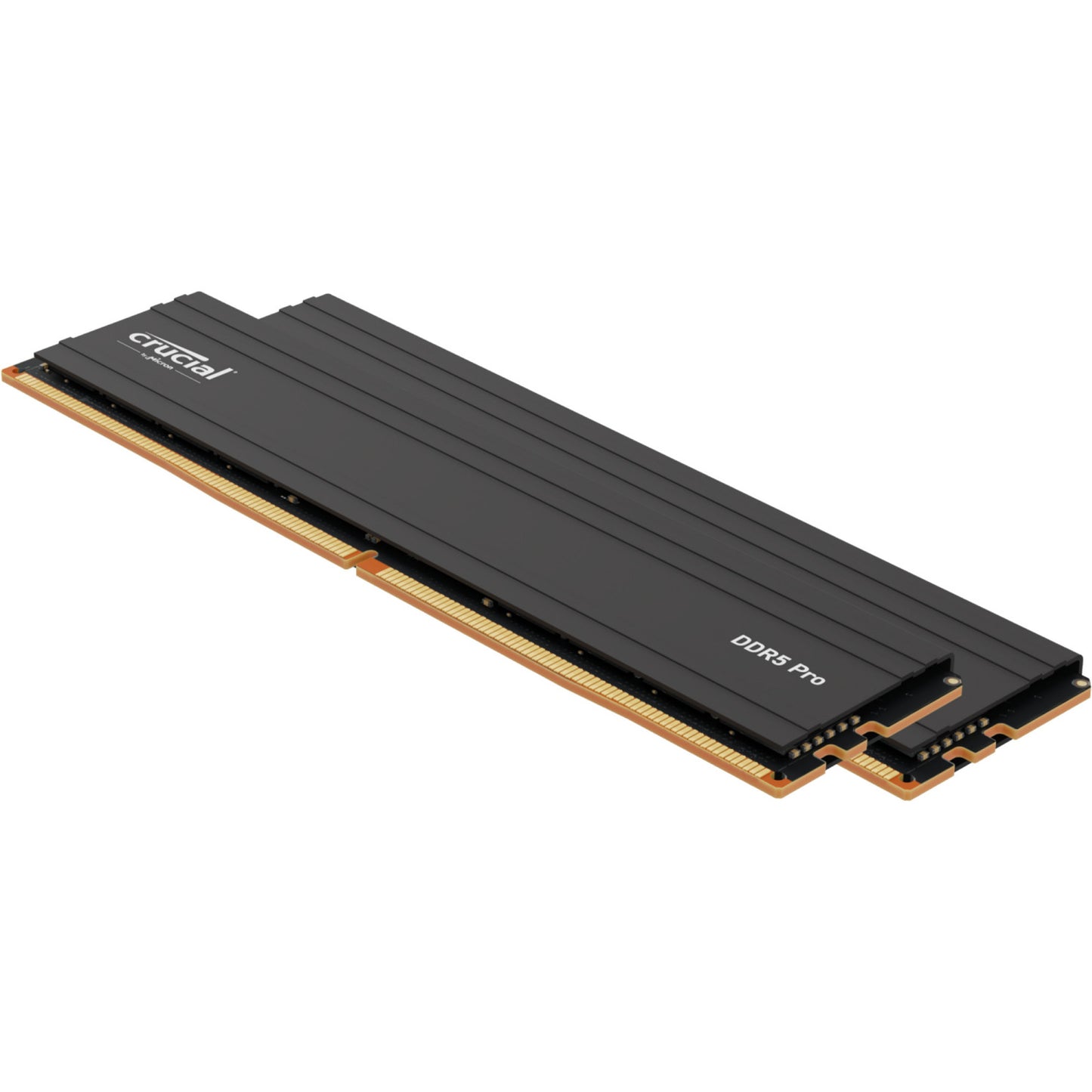 Crucial pro 32 gb ddr5-6000 (2x 16 gb) werkgeheugen (zwart, cp2k16g60c48u5)