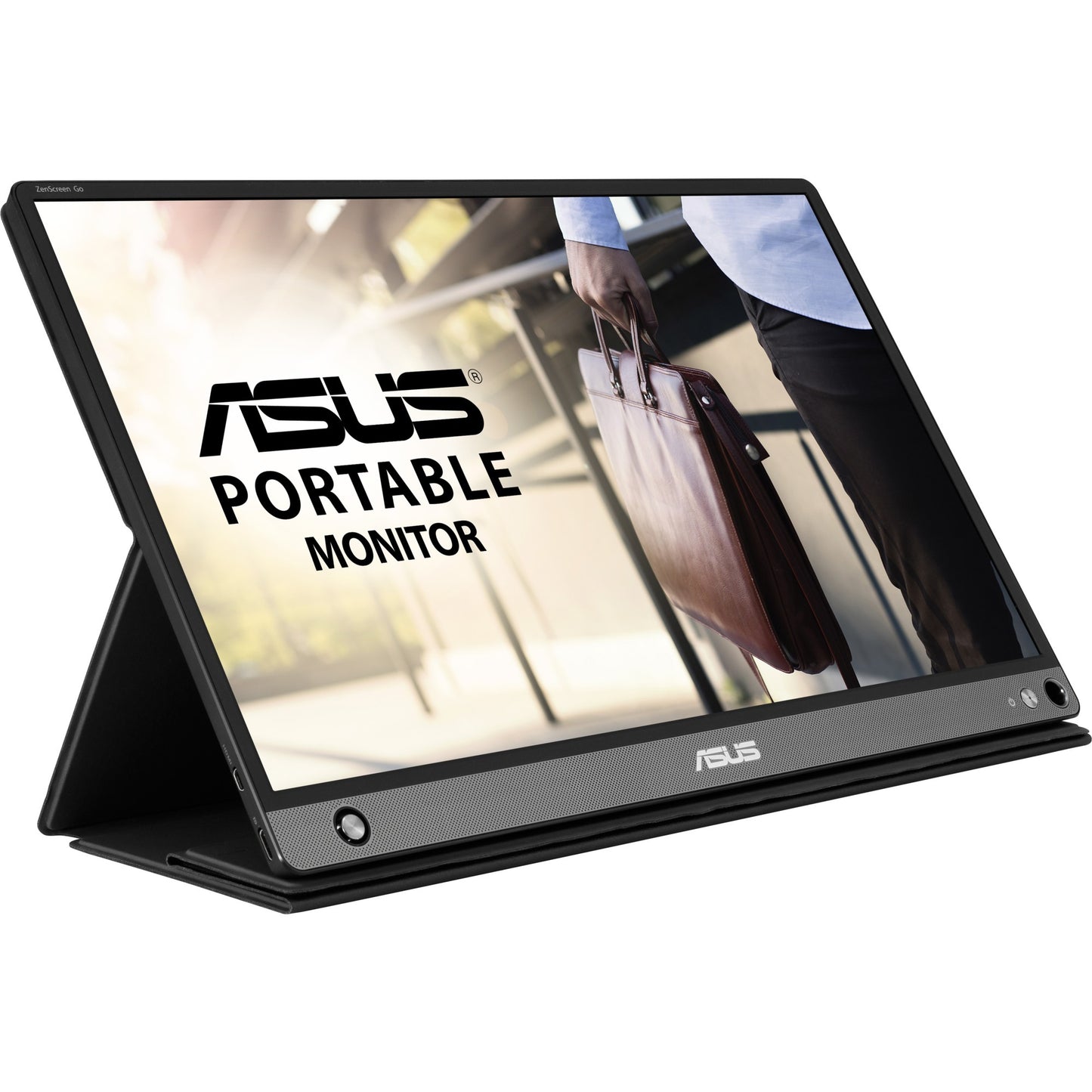 ASUS zenscreen go mb16ahp 15.6 monitor (zwart, micro-hdmi, usb-c, micro-usb)