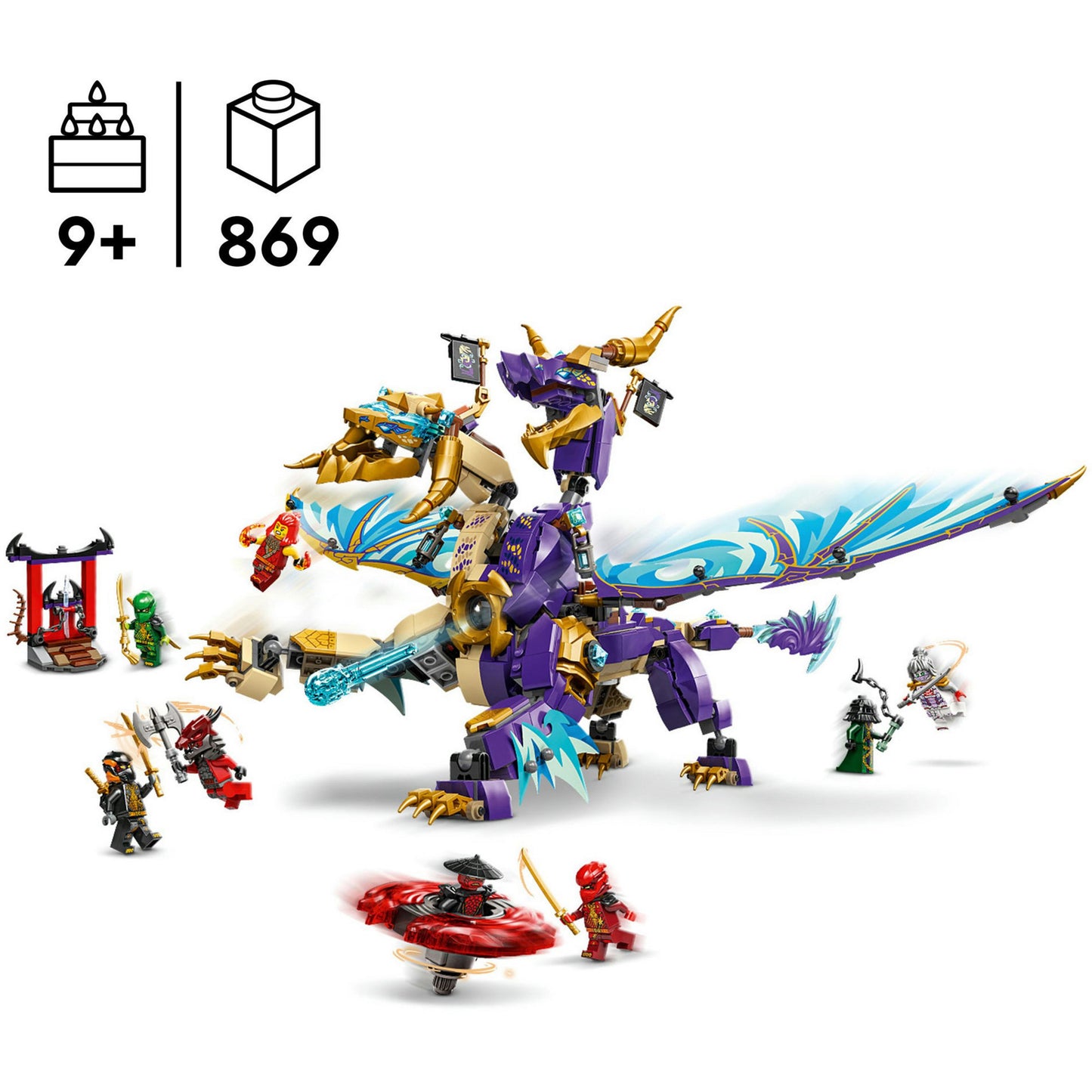 LEGO ninjago 71836 boogdraak van concentratie