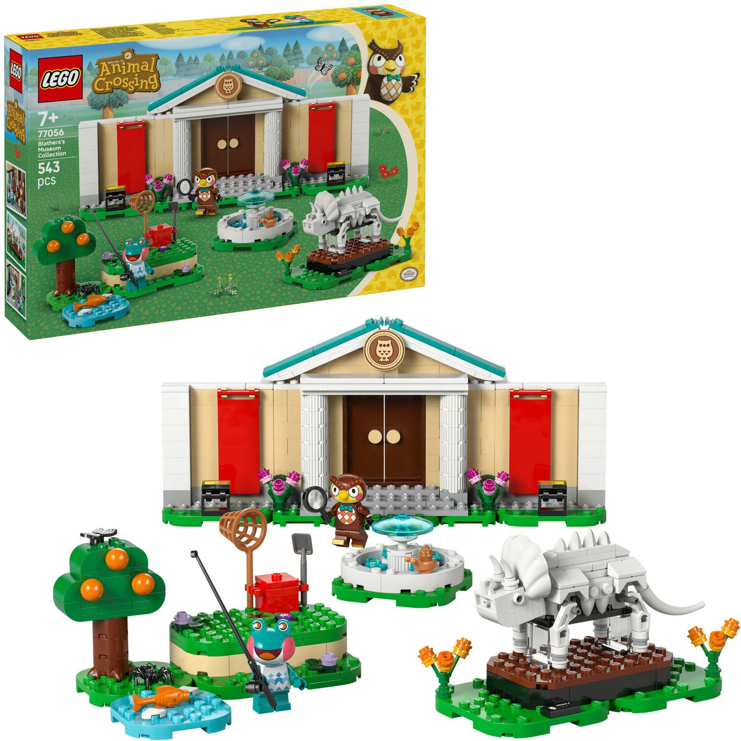 LEGO ® animal crossing™ blathers' museumcollectie - 77056
