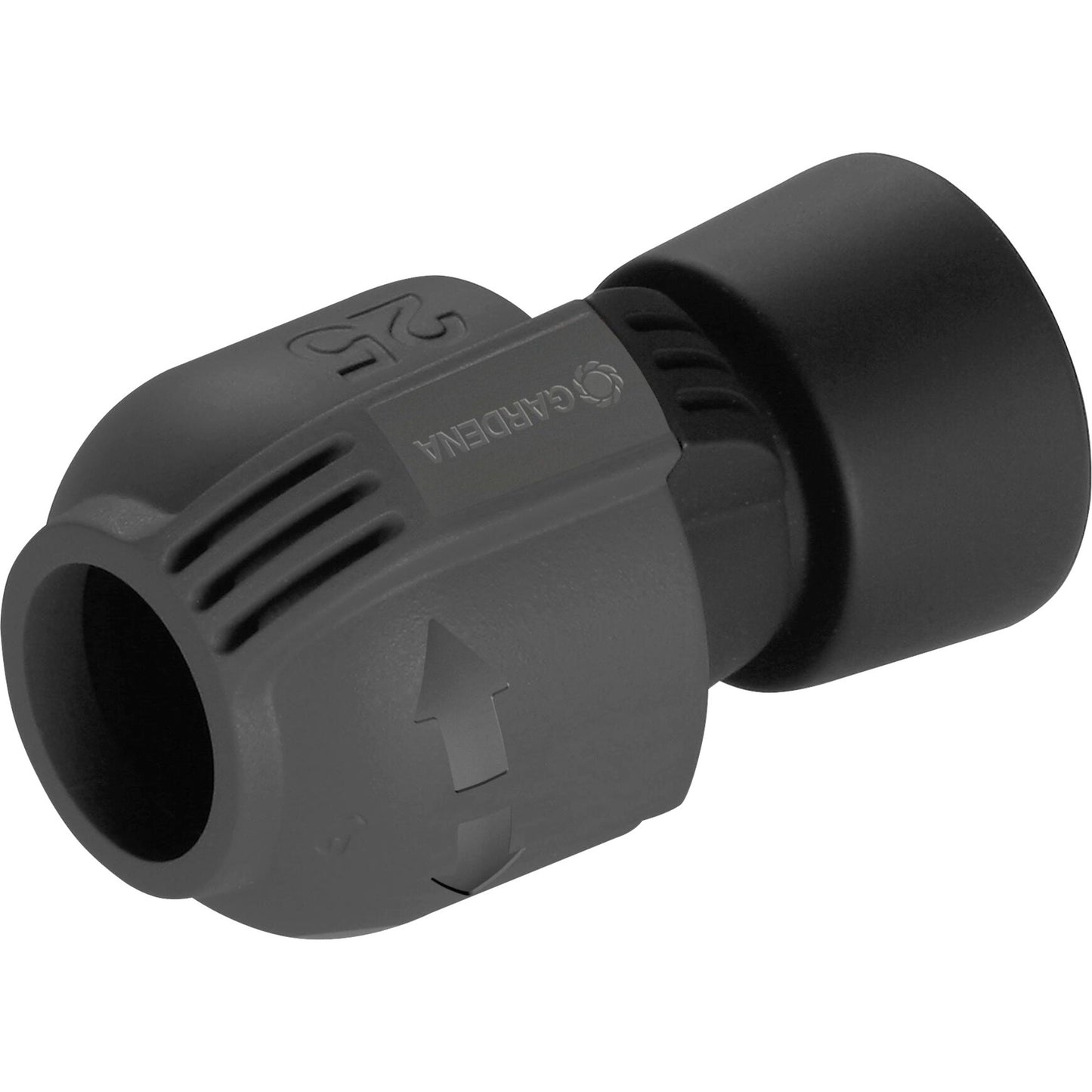 GARDENA verbindingsstuk 25 mm x 1 binnendraad (zwart grijs, 2762-20)