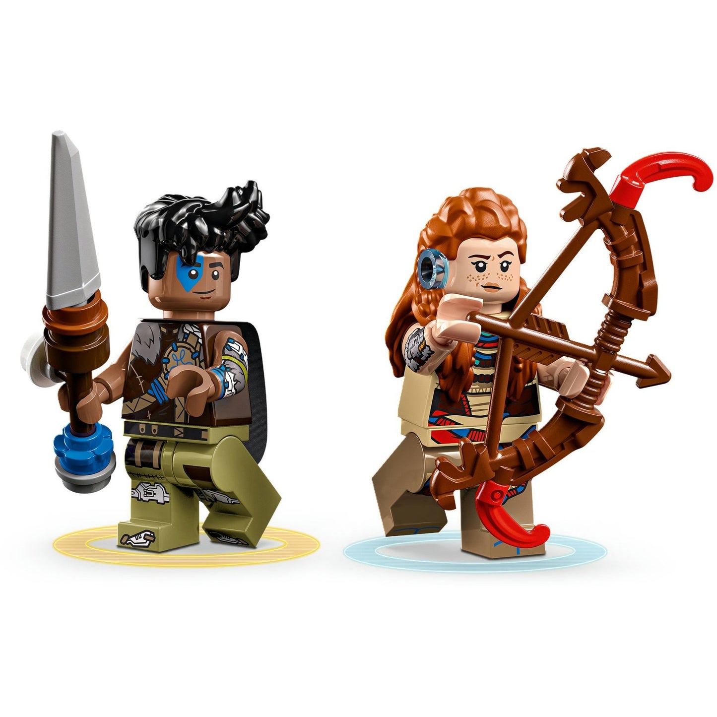 LEGO horizon adventures - aloy en varl vs. shell-walker en sawtooth constructiespeelgoed (77037)