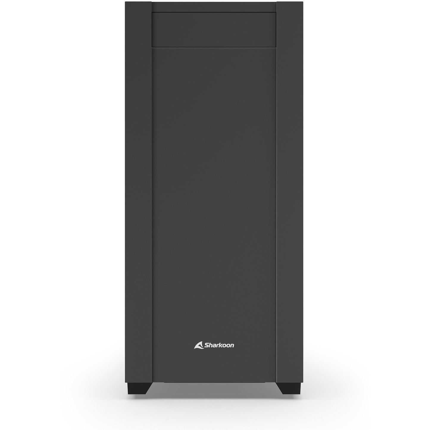 Sharkoon s25-v2 midi tower behuizing (zwart | 2x usb-a | 1x usb-c)