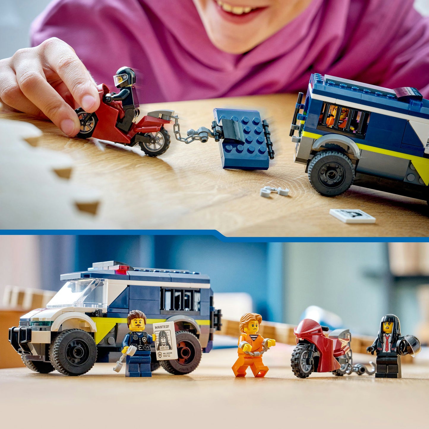LEGO city 60479 politie gevangenentransport