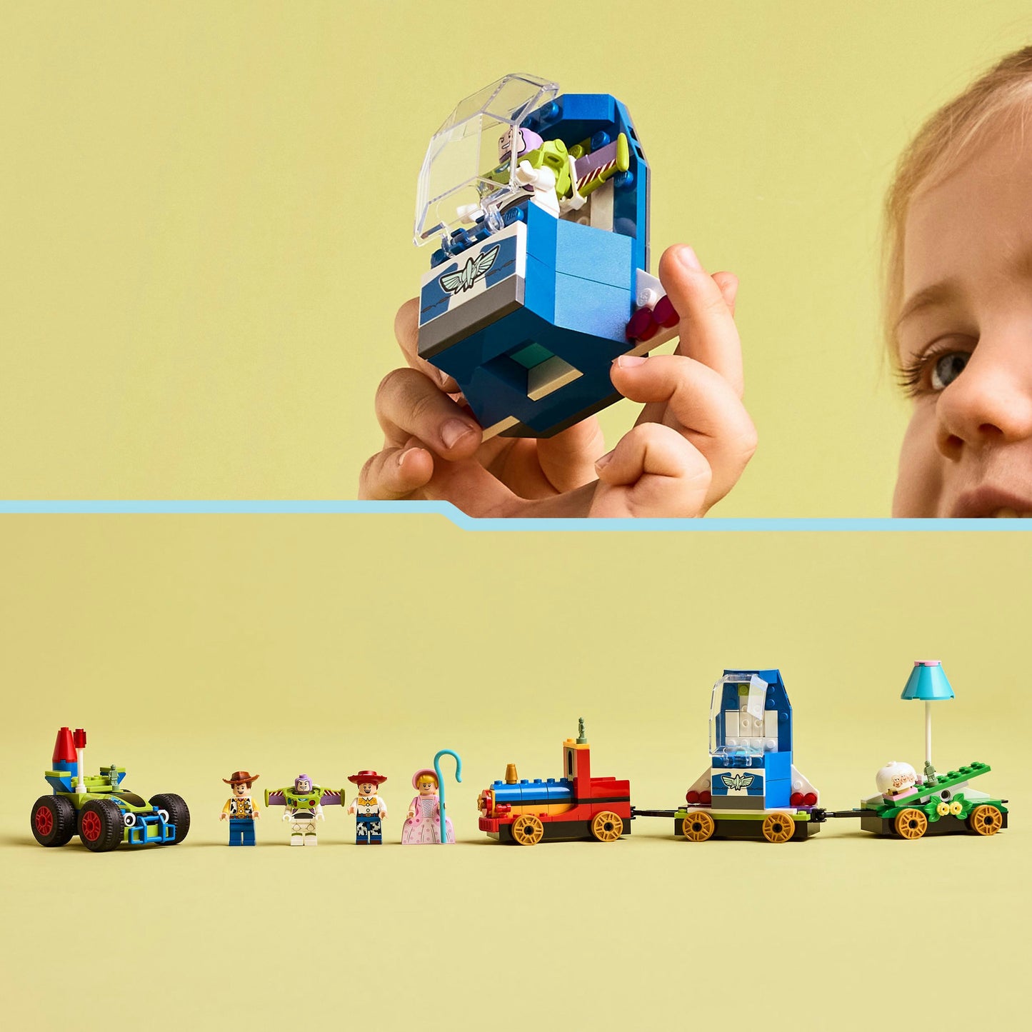 LEGO disney 43264 toy story celebration train rc car