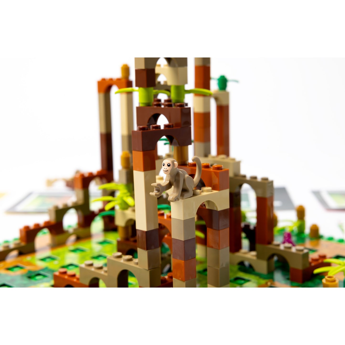 Asmodee lego® monkey palace bordspel (frans nederlands, 2 - 4 spelers, 45 minuten, vanaf 10 jaar)