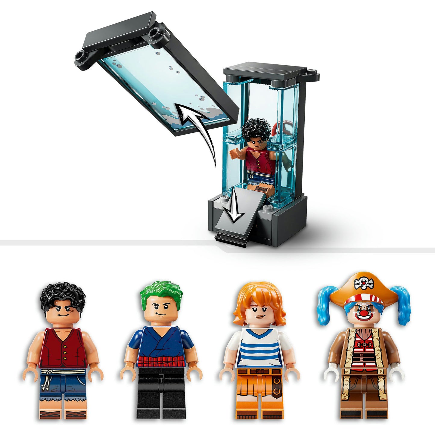 LEGO one piece 75637 circustent van buggy de clown