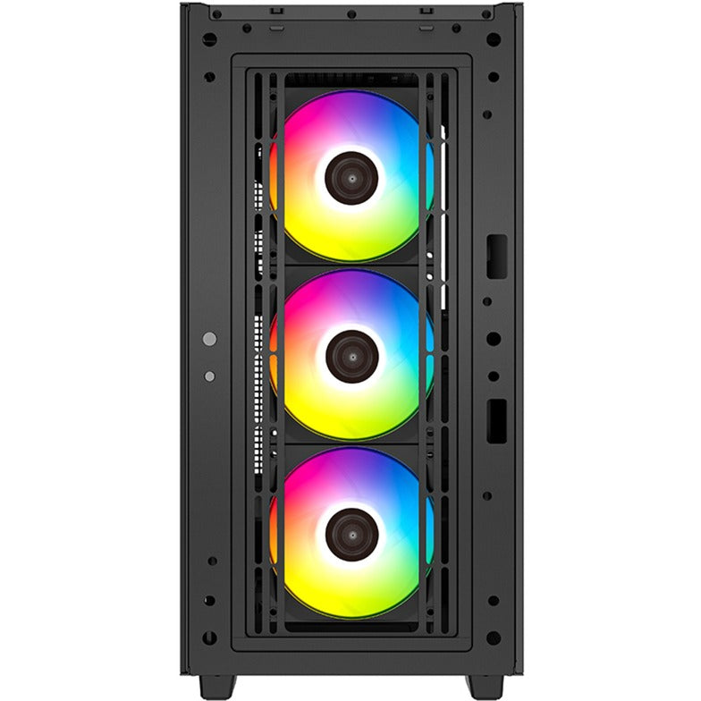 DeepCool cg540 midi tower behuizing (zwart | 2x usb-a | window)