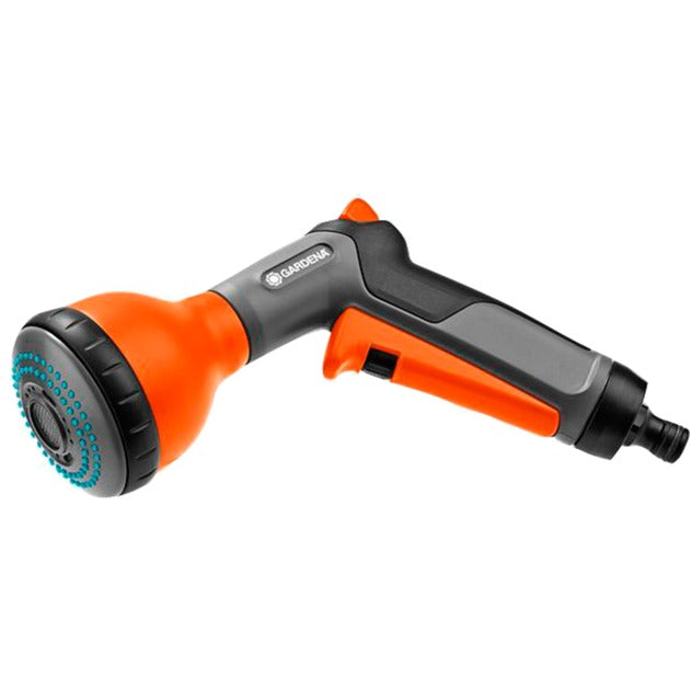 GARDENA classic multifunctionele broes (grijs oranje, 18313-20)