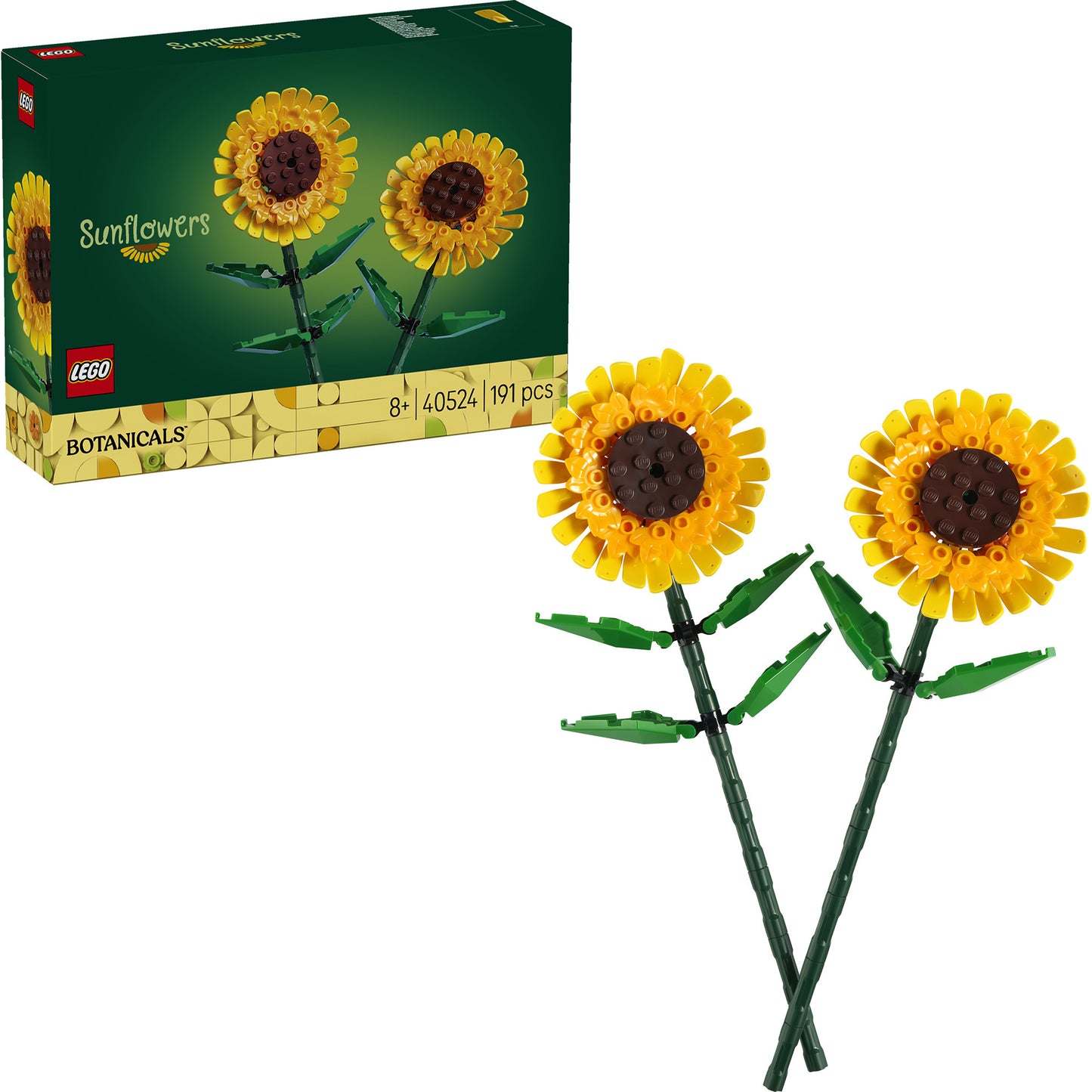 LEGO icons 40524 botanical flowers sunflowers