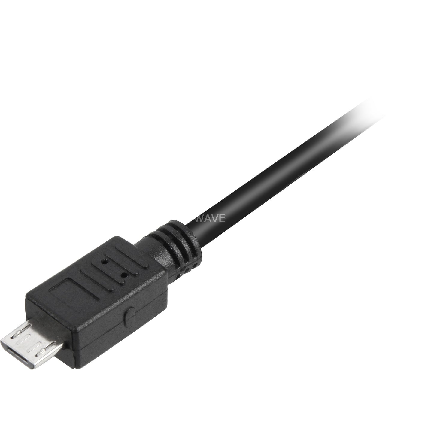 Sharkoon usb-a 2.0 > micro usb-b kabel (zwart, 2 meter)
