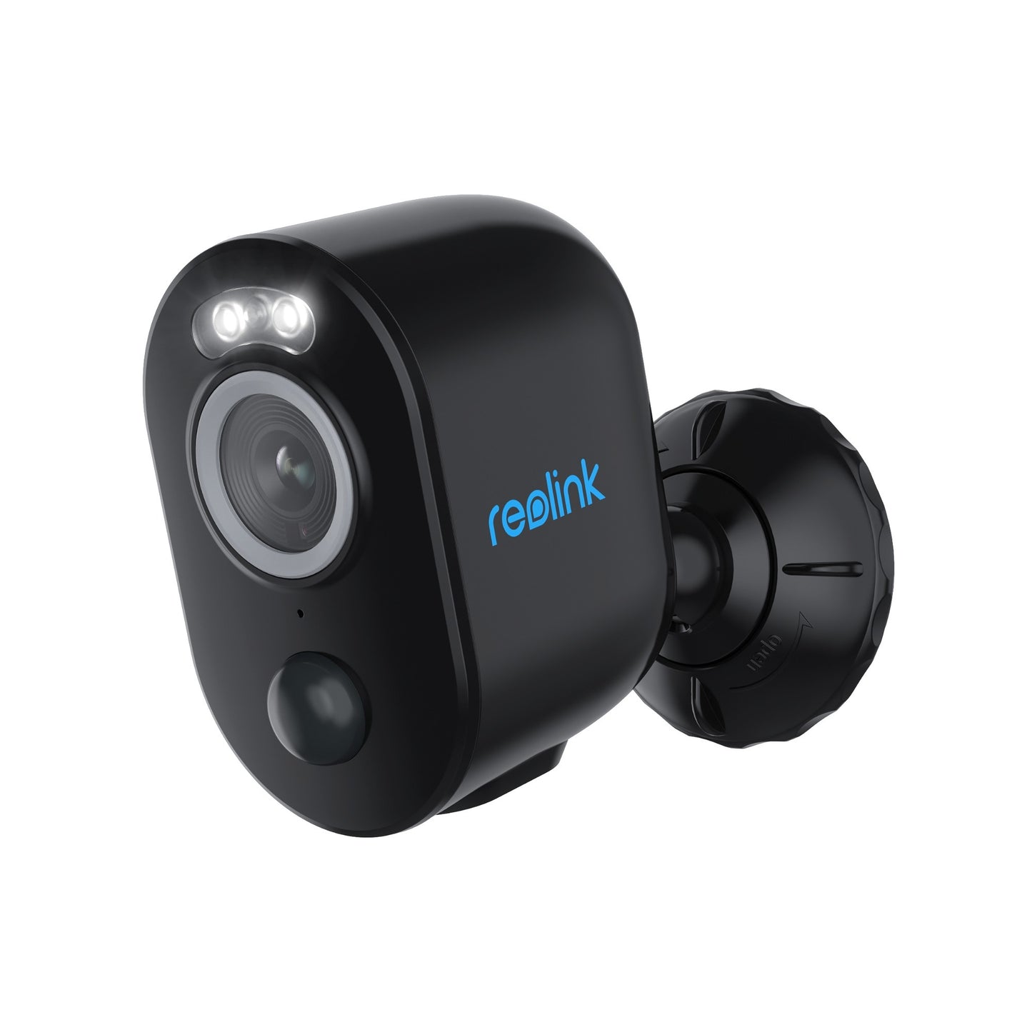 Reolink Argus B330 Smart 2K 4MP Wire-Free Camera with Motion Spotlight (Zwart, 5GHz 2.4GHz WiFi)