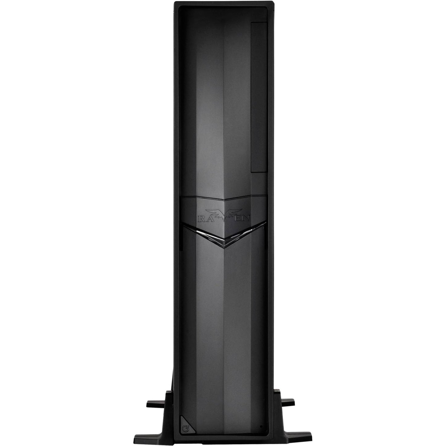 SilverStone sst-rvz02b-w window-kit desktop behuizing (zwart | 2x usb-a | window)
