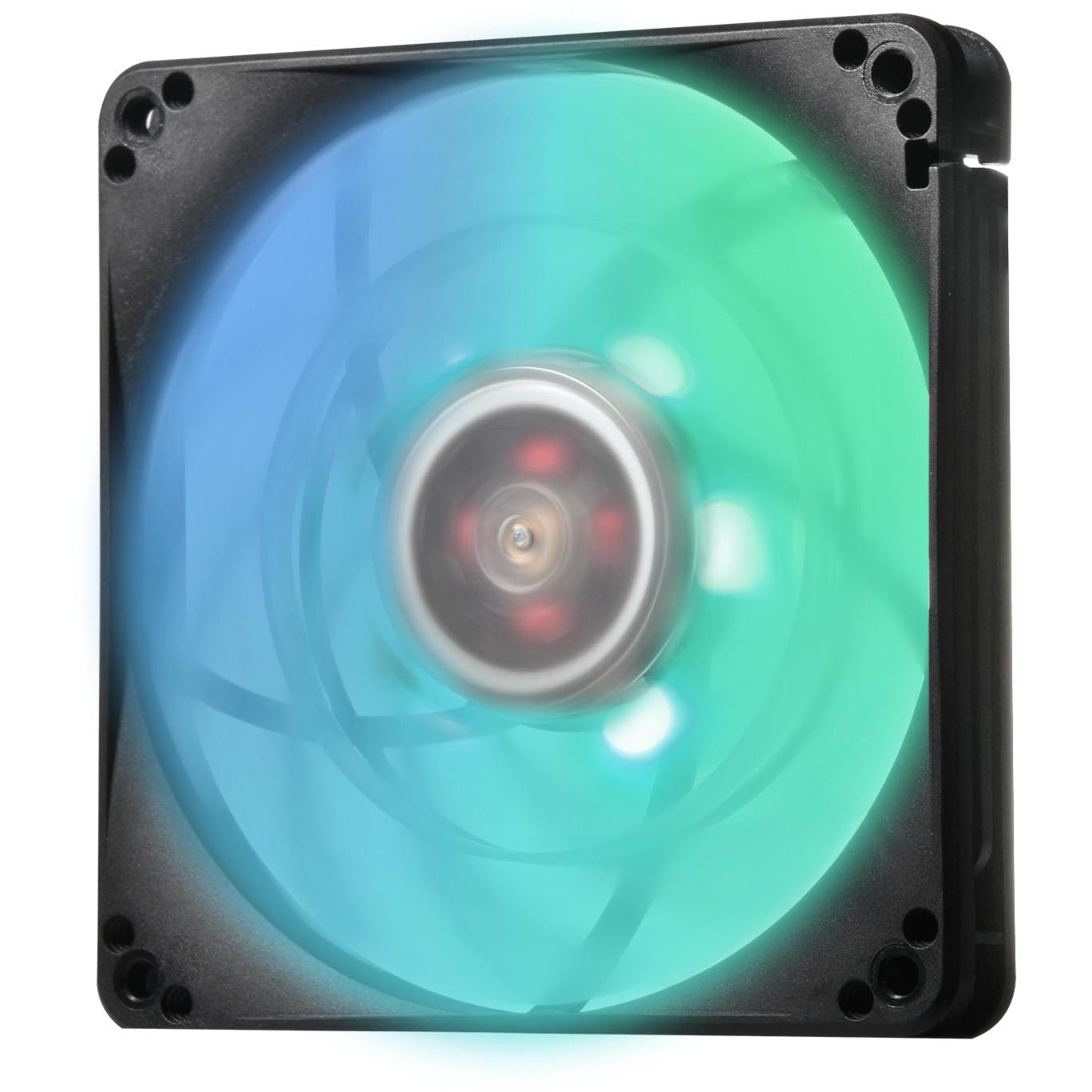 SilverStone sst-fw124-argb 120x120x15 case fan (zwart, 120 x 120 x 15 mm, pwm)
