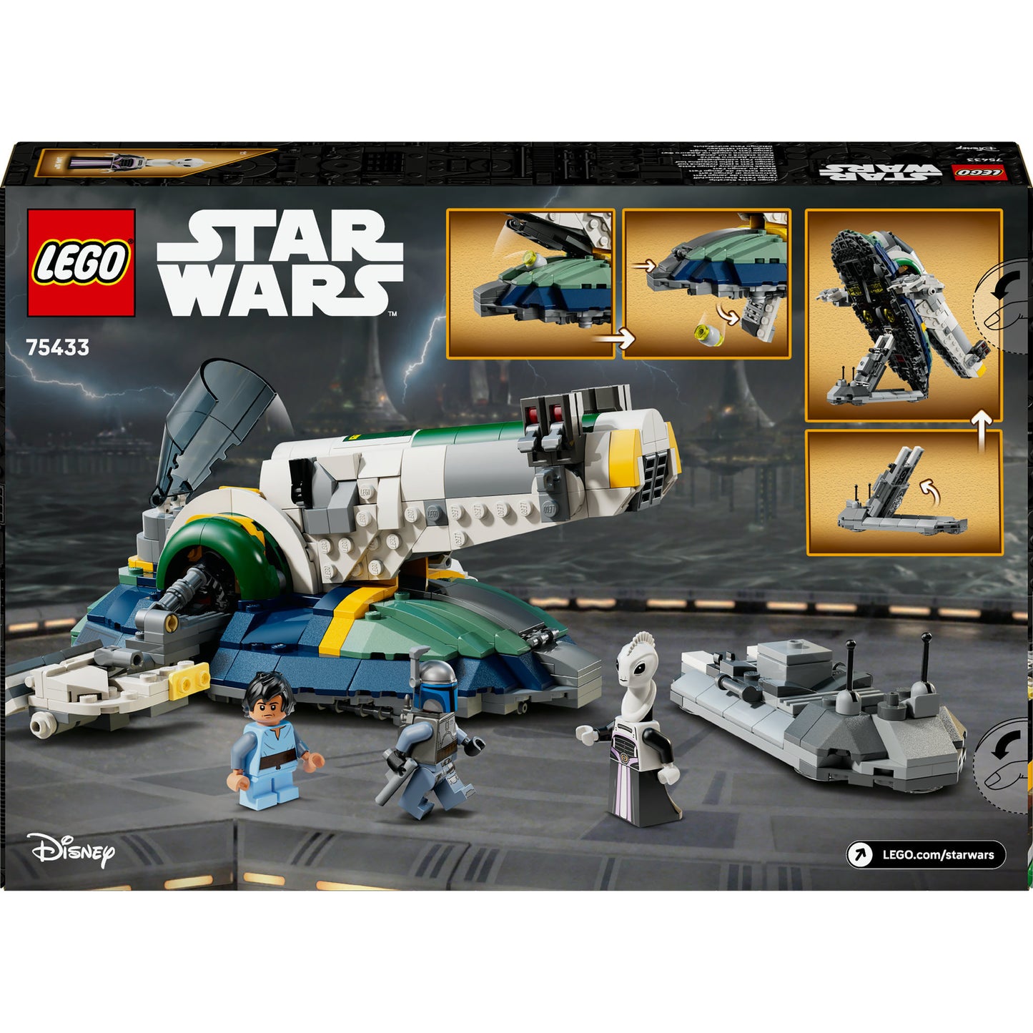 LEGO star wars 75433 jango fetts ruimteschip