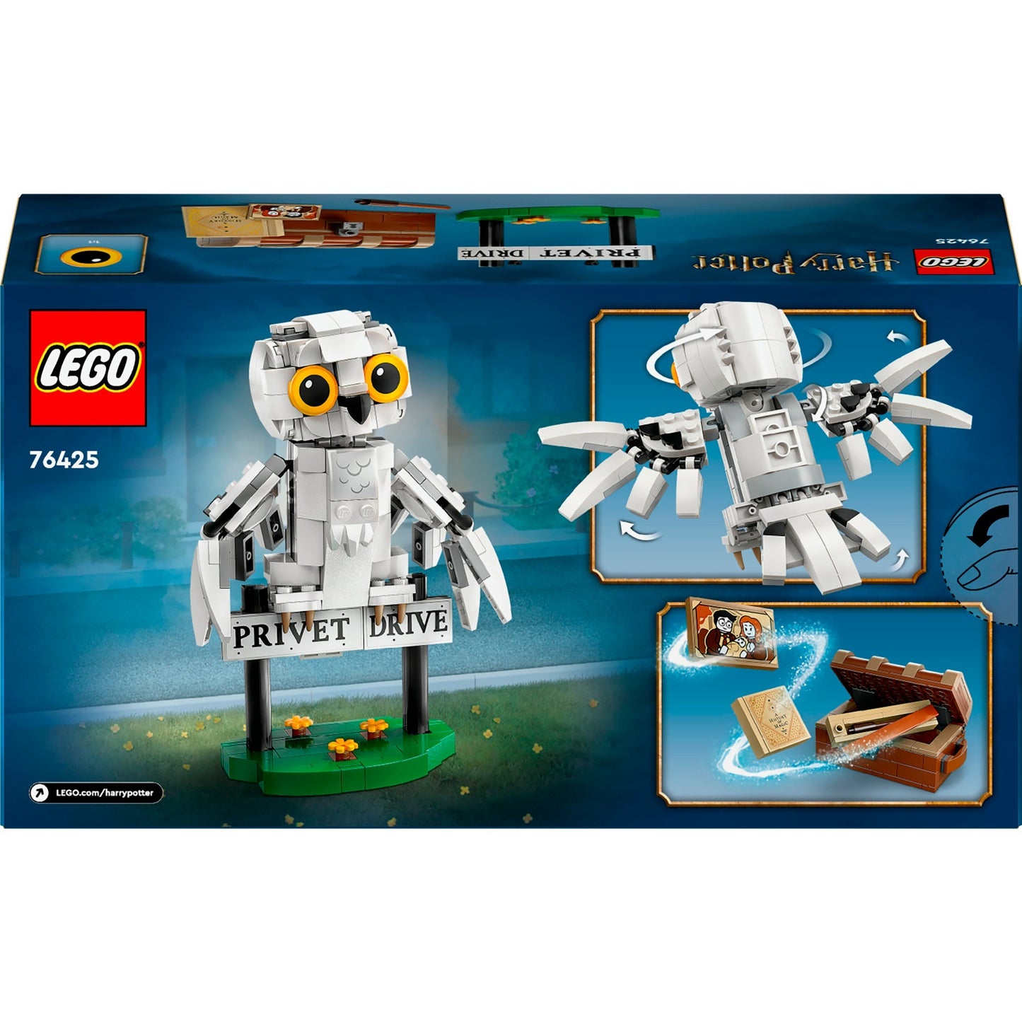 LEGO harry potter - hedwig bij ligusterlaan 4 constructiespeelgoed (76425)