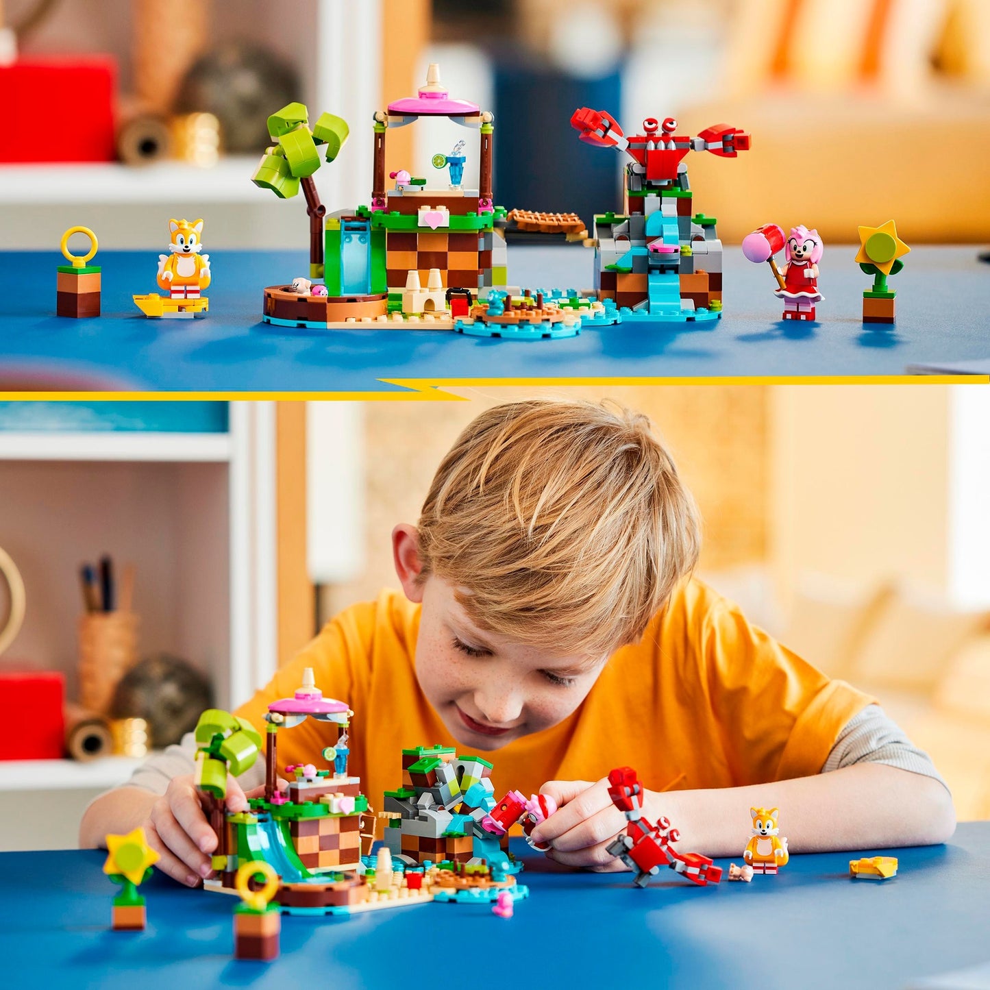 LEGO sonic the hedgehog - amy's dierenopvangeiland constructiespeelgoed (76992)