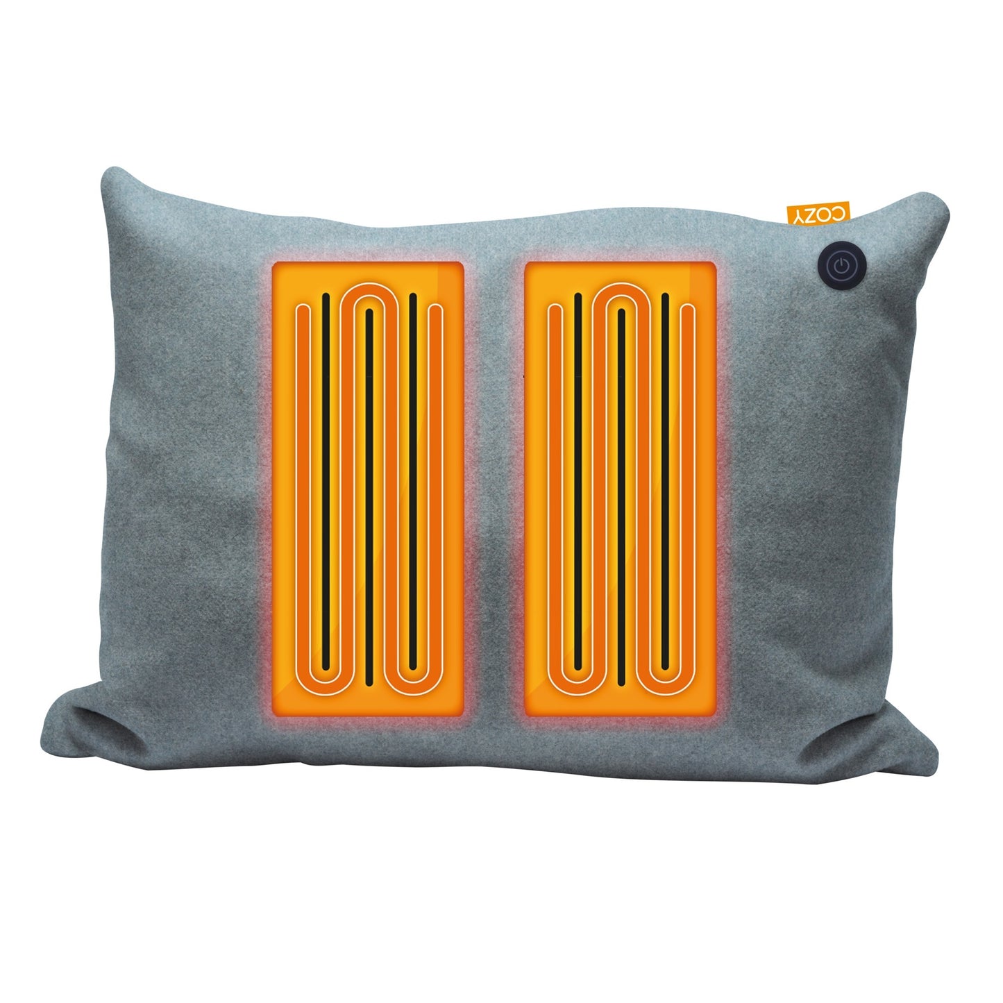 Cozy Tove verwarmingskussen 45x60 cm warmtekussen (Zwart)