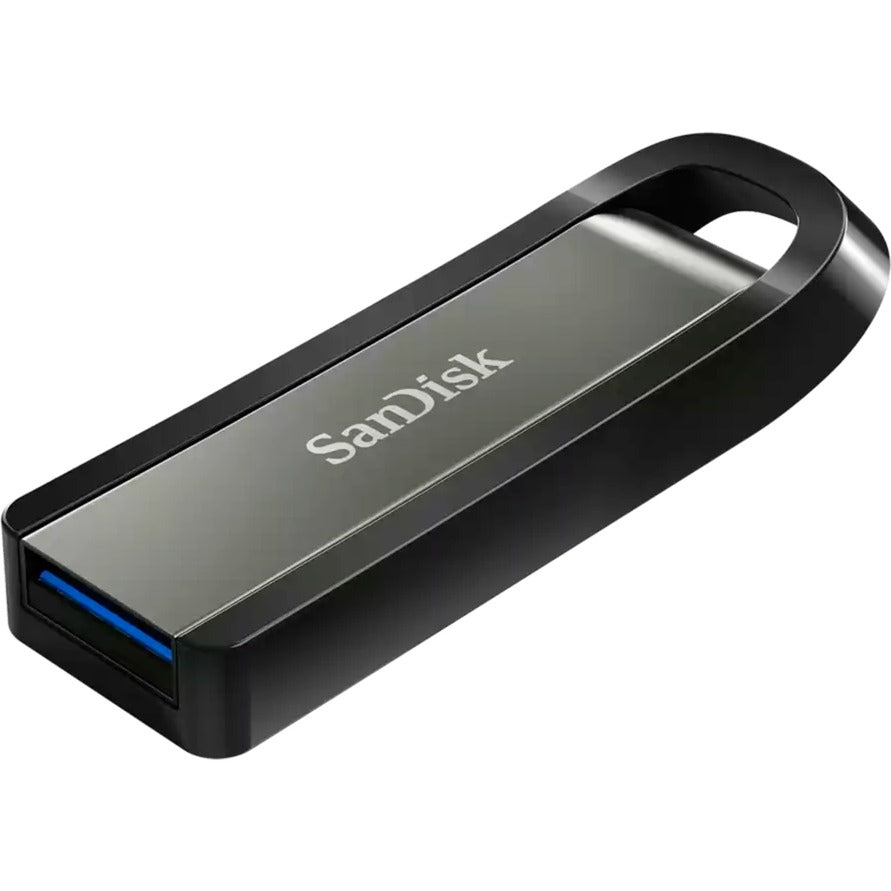 SanDisk extreme go 128 gb usb-stick (zilver zwart, usb 3.2 gen 1)