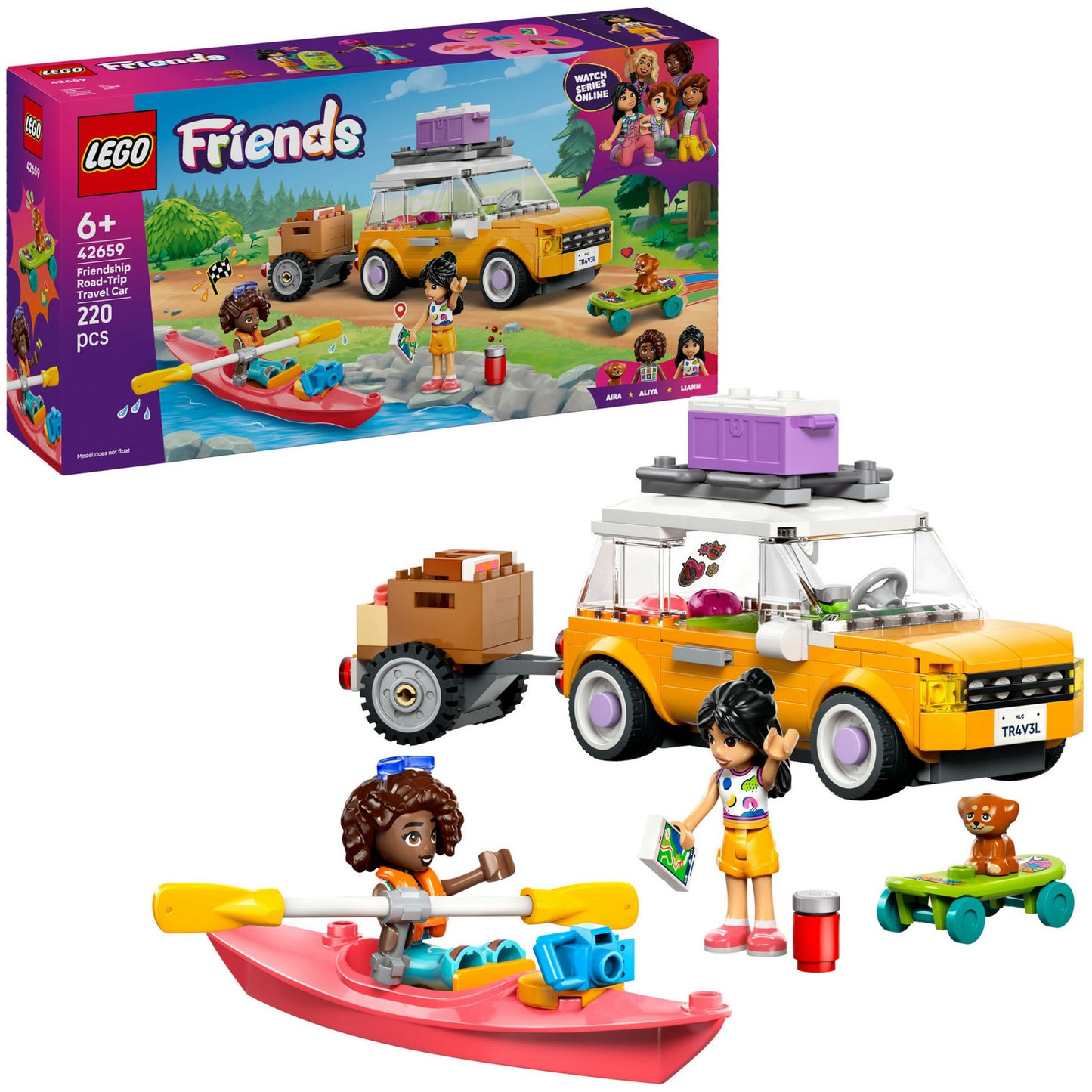 LEGO friends 42659 samen op roadtrip