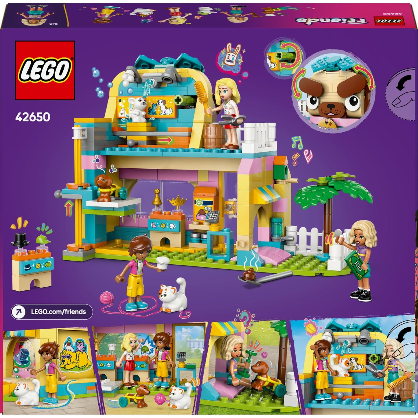 LEGO friends 42650 winkel met dierenaccessoires