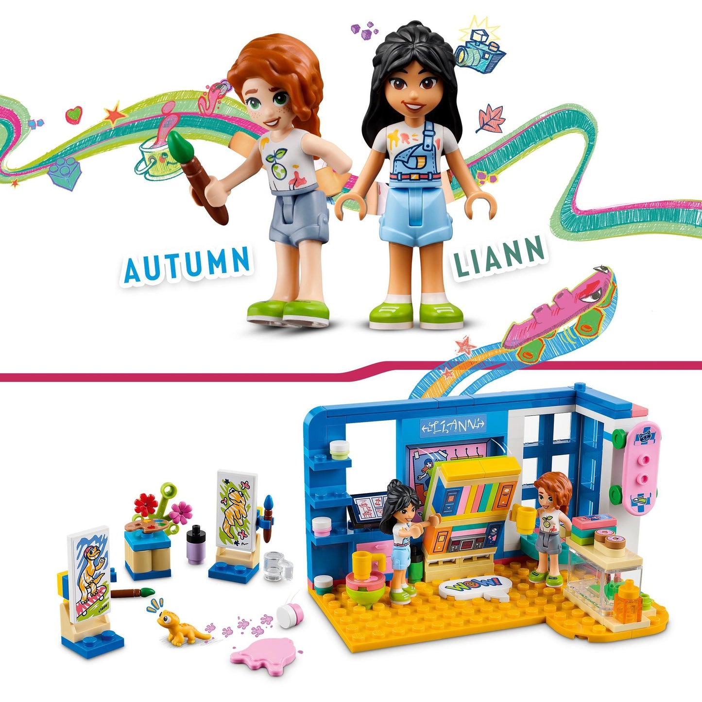 LEGO friends - lianns kamer constructiespeelgoed (41739)