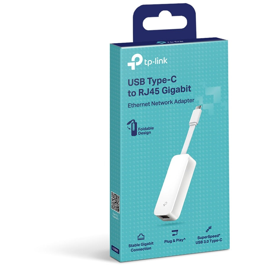 TP-Link usb type-c to rj45 gigabit ethernet netwerkadapter (wit)