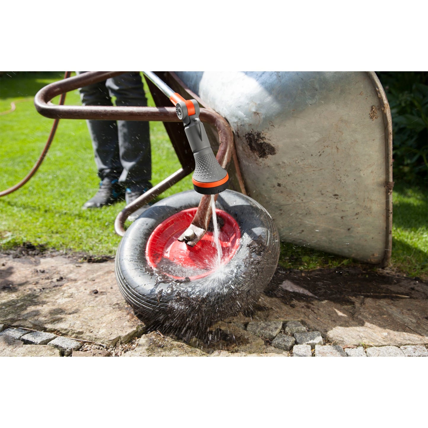 GARDENA comfort broes met verlengstuk (18334-20)