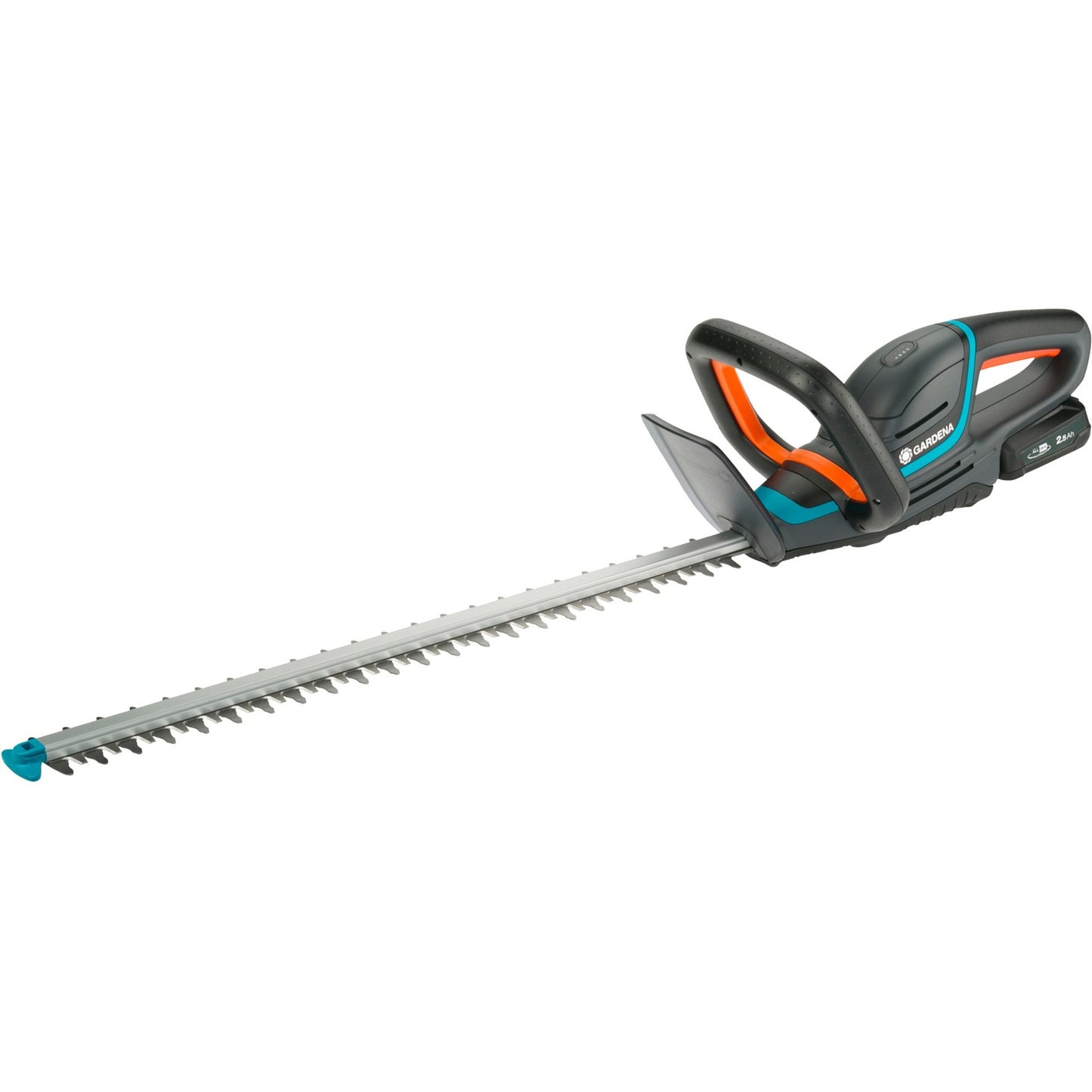 GARDENA accu heggenschaar comfortcut 60 18v p4a set (grijs turquoise, 14731-20, accu inbegrepen)