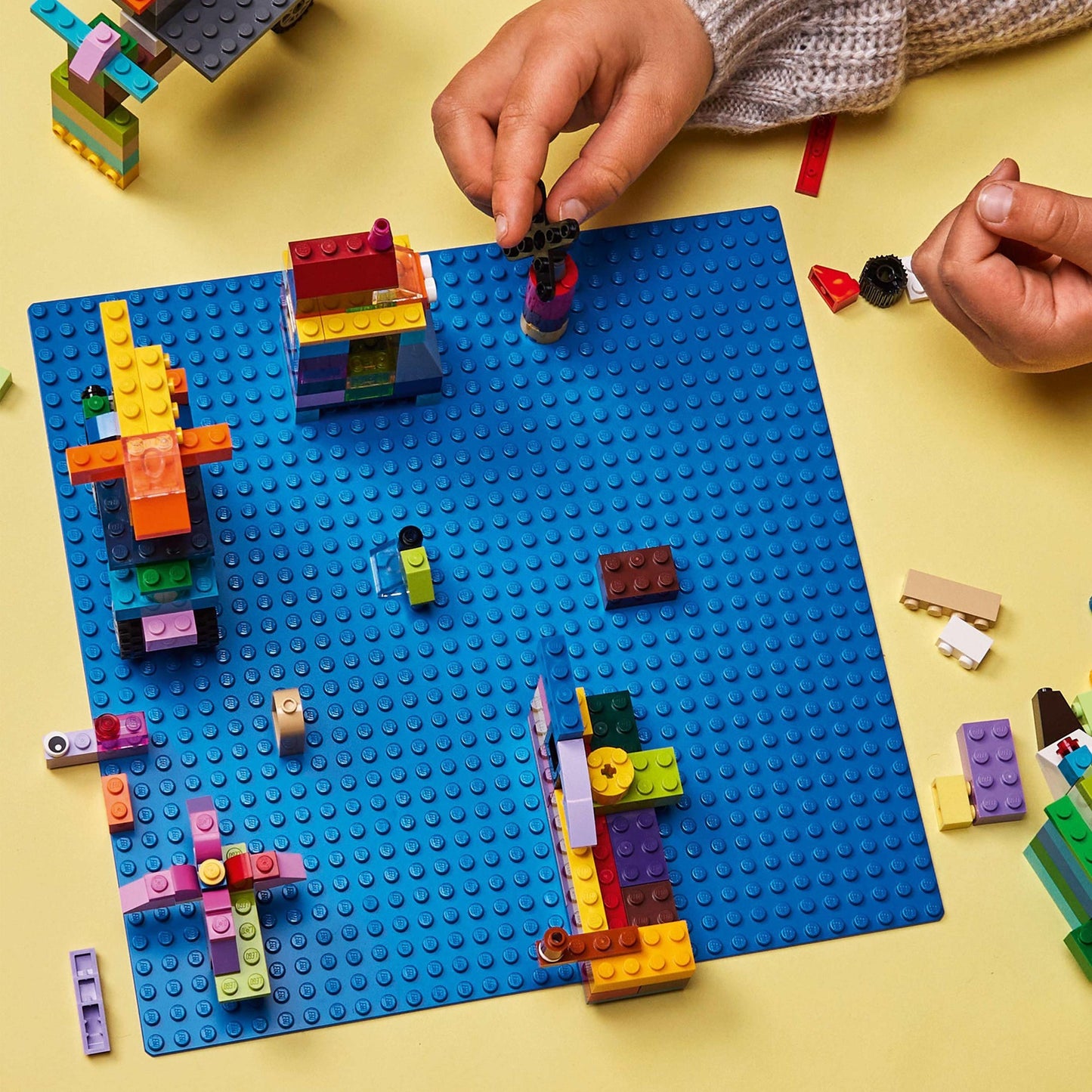 LEGO classic - blauwe bouwplaat constructiespeelgoed (11025)