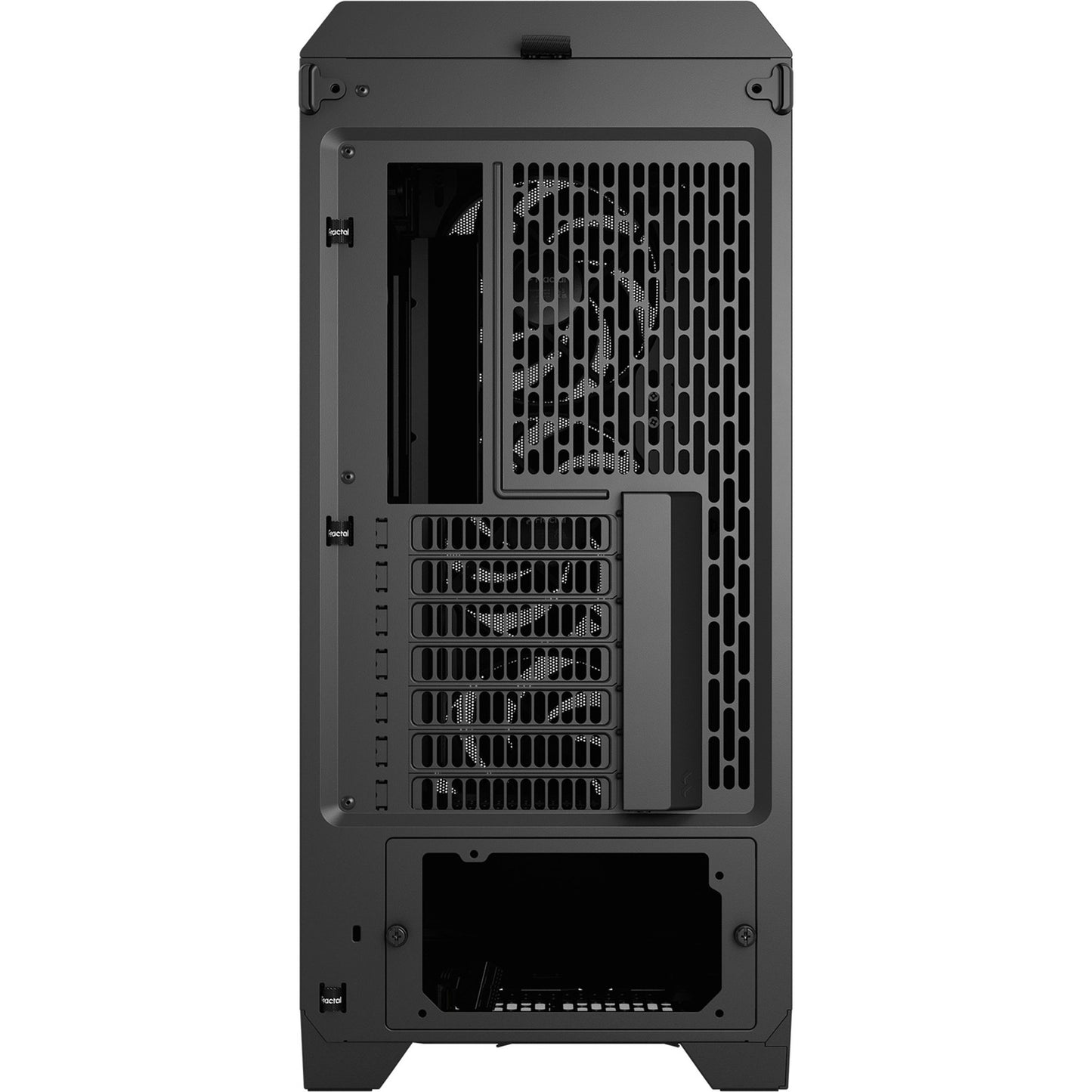 Fractal Design meshify 3 midi tower behuizing (zwart | 2x usb-a | 1x usb-c)