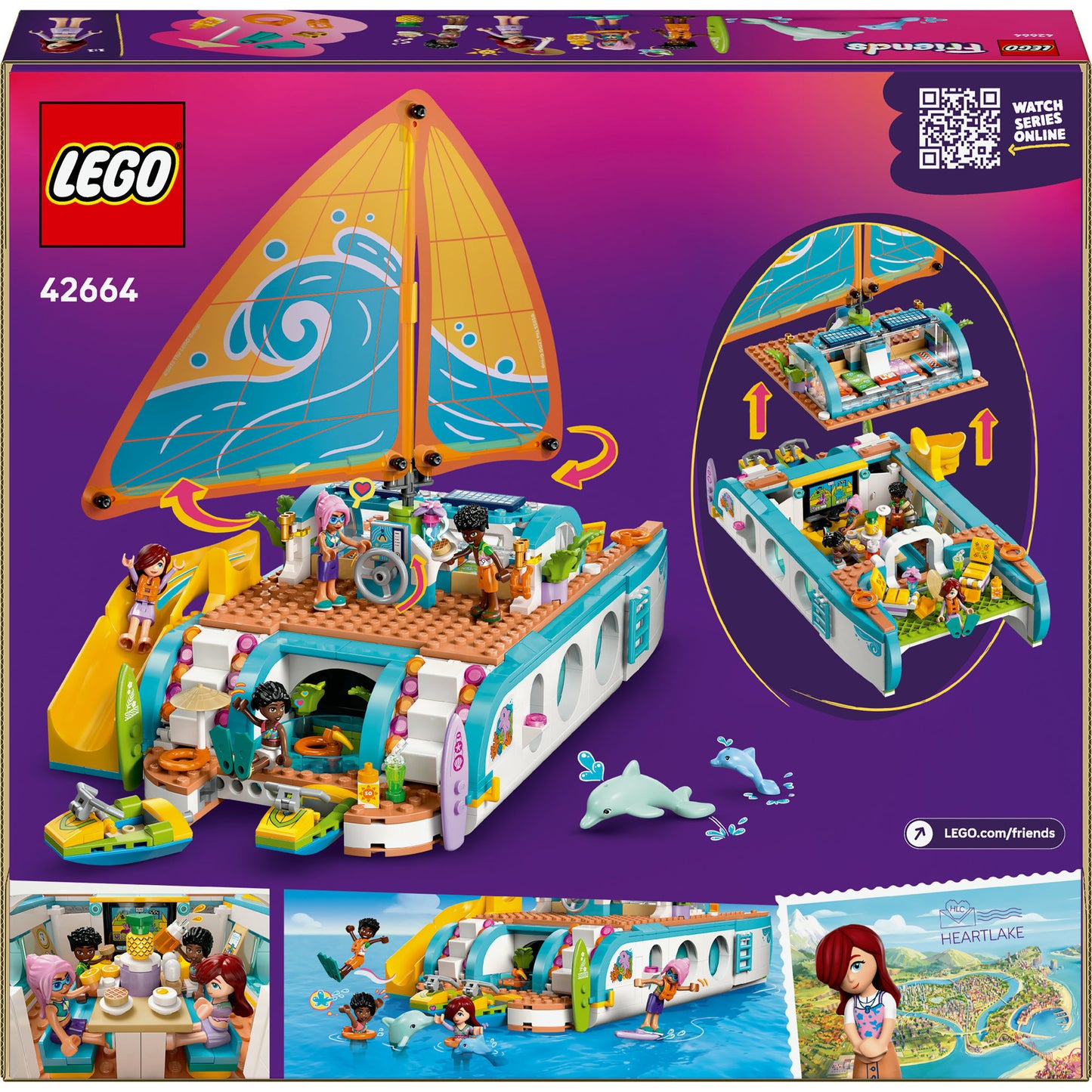 LEGO friends 42664 avontuurlijke bootreis