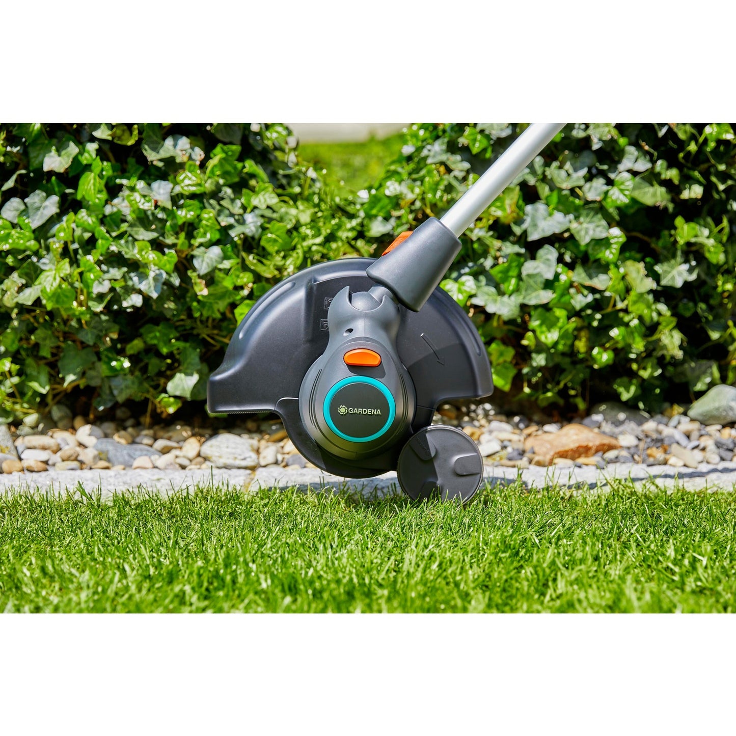 GARDENA trimmer comfortcut 550 28 grastrimmer (turquoise grijs, 9872-20)